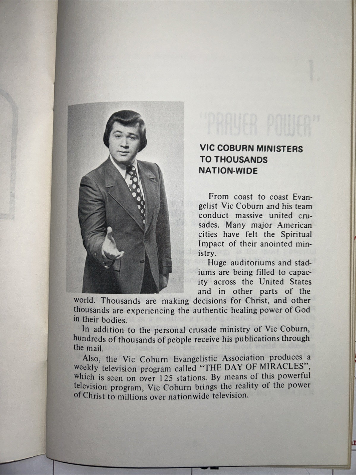 Spiritual Secrets – Vic Coburn – 1974 – 35 pages – Rare – Pentecostal