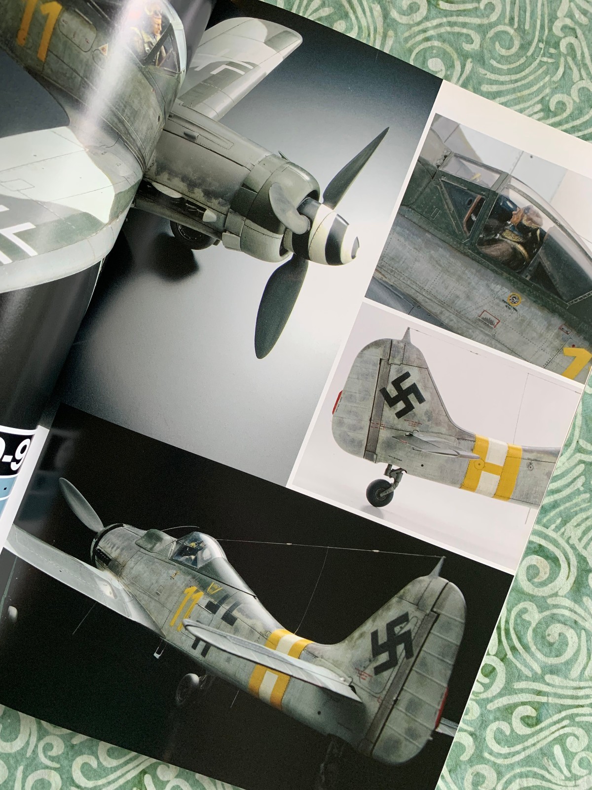 1/32 SCALE AIRCRAFT Bf-109G FW-190D Me-410 Air Modeling Manual 4 FREE US MAIL!