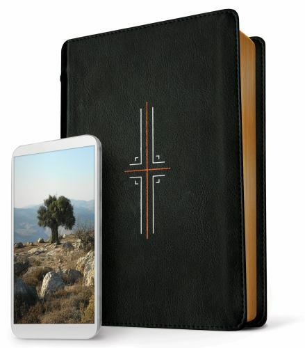 Tyndale NLT Filament Bible (Hardcover Leather-Like, Black): Premium Bible with A