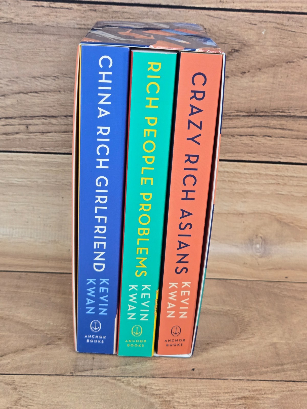 The Crazy Rich Asians Trilogy Box Set By Kevin Kwan Trade Paperback LIKE NEW
