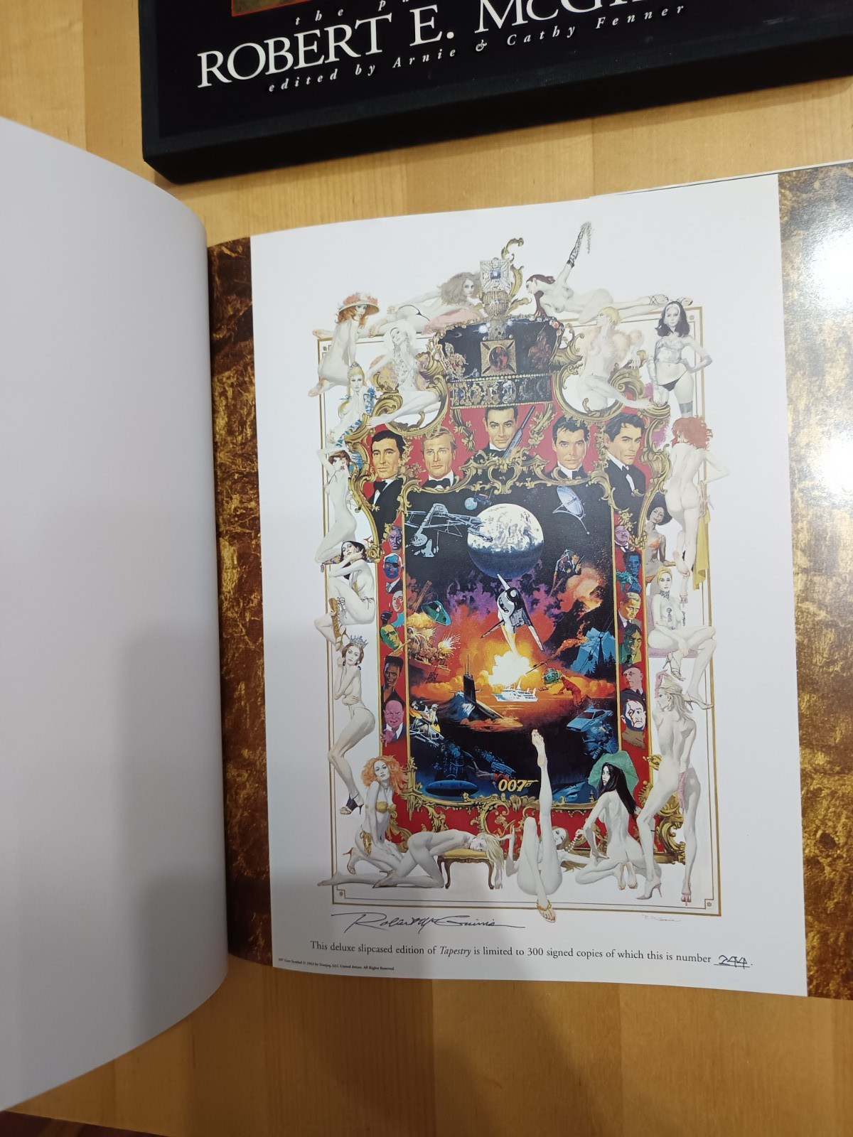TAPESTRY: THE PAINTINGS OF ROBERT MCGINNIS LIMITED EDITION SIGNED SLIPCASE