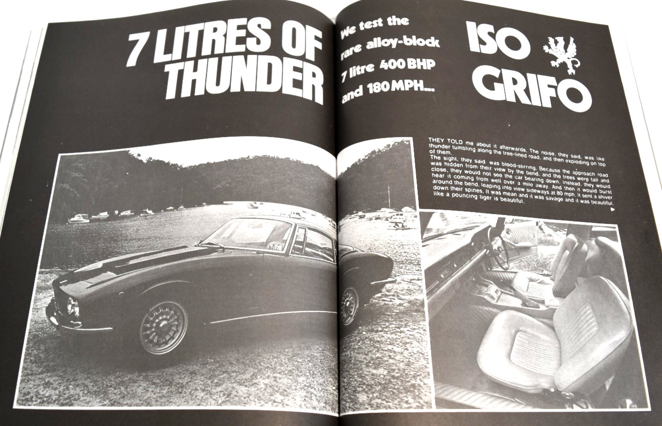 ISO AND BIZZARRINI 1962-1974 GOLD PORTFOLIO By R. M. Clarke *VERY GOOD*