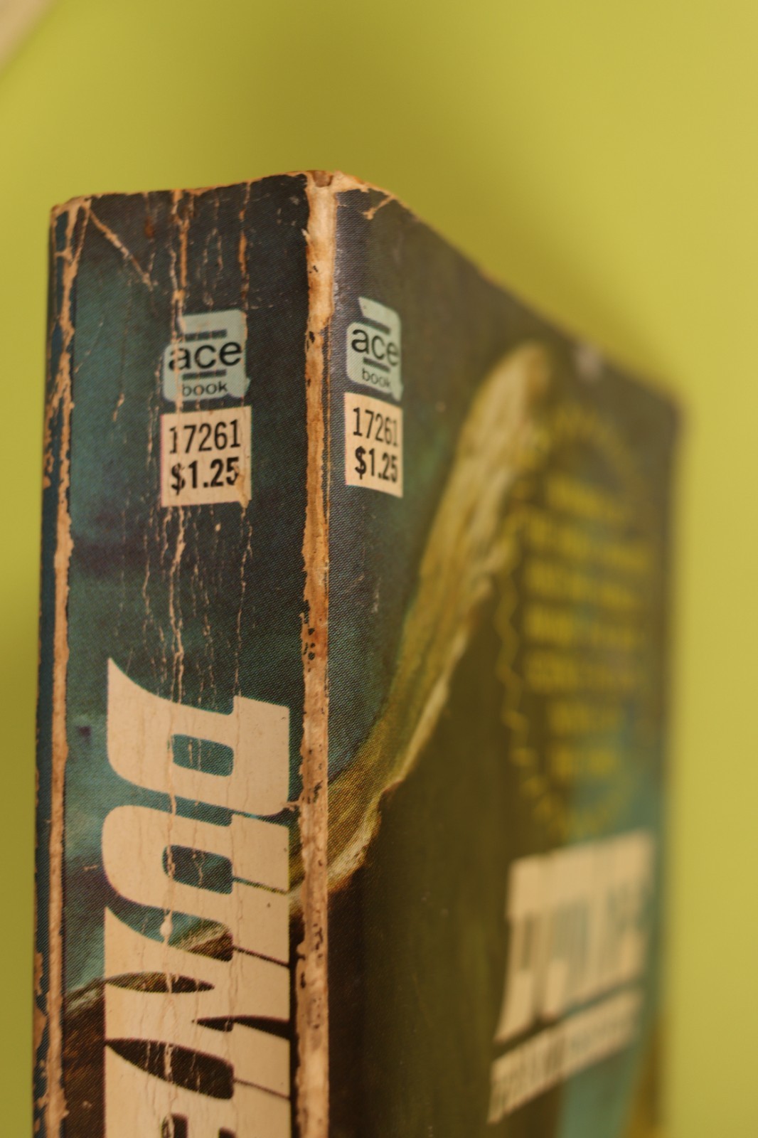 Dune by Frank Herbert Vintage 1965 Ace 17261 Paperback