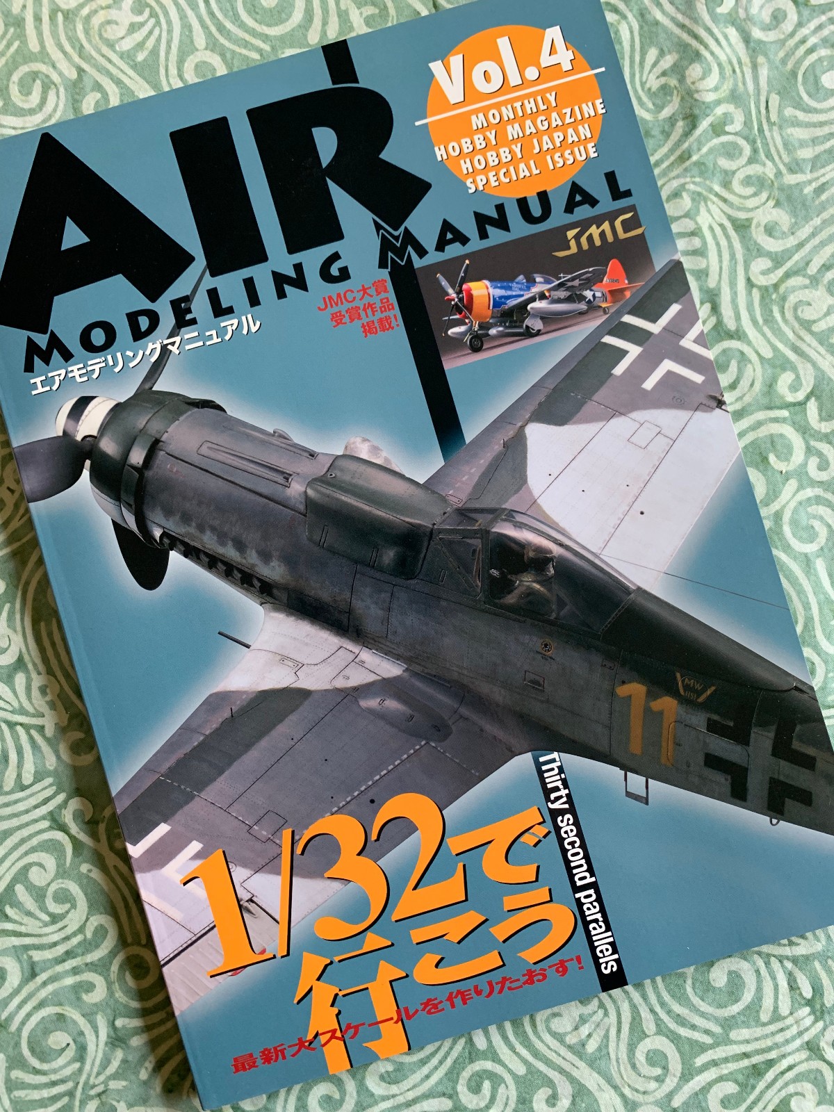 1/32 SCALE AIRCRAFT Bf-109G FW-190D Me-410 Air Modeling Manual 4 FREE US MAIL!
