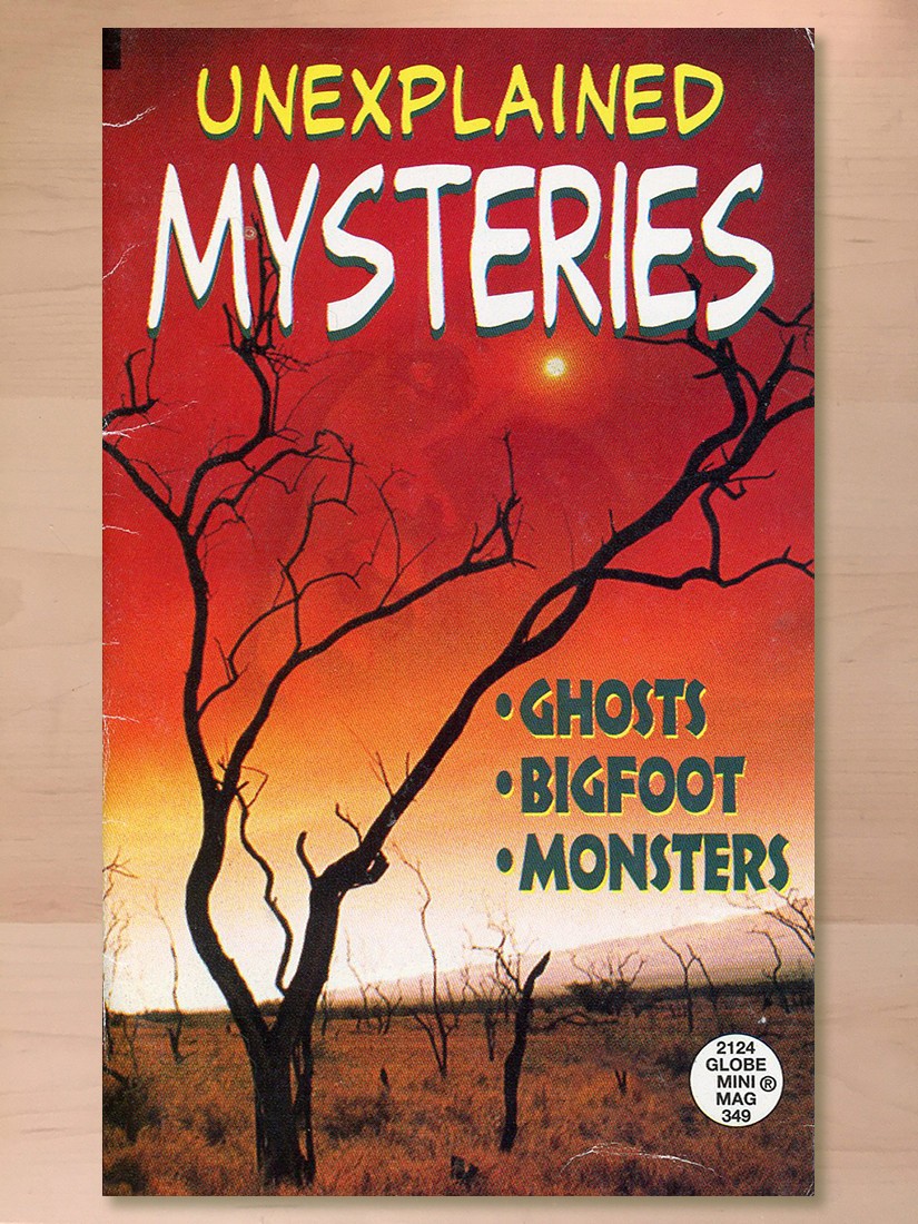 Unexplained Mysteries (Mini Mag Book) Janet & Colin Bord (2001 PB); VG Condition