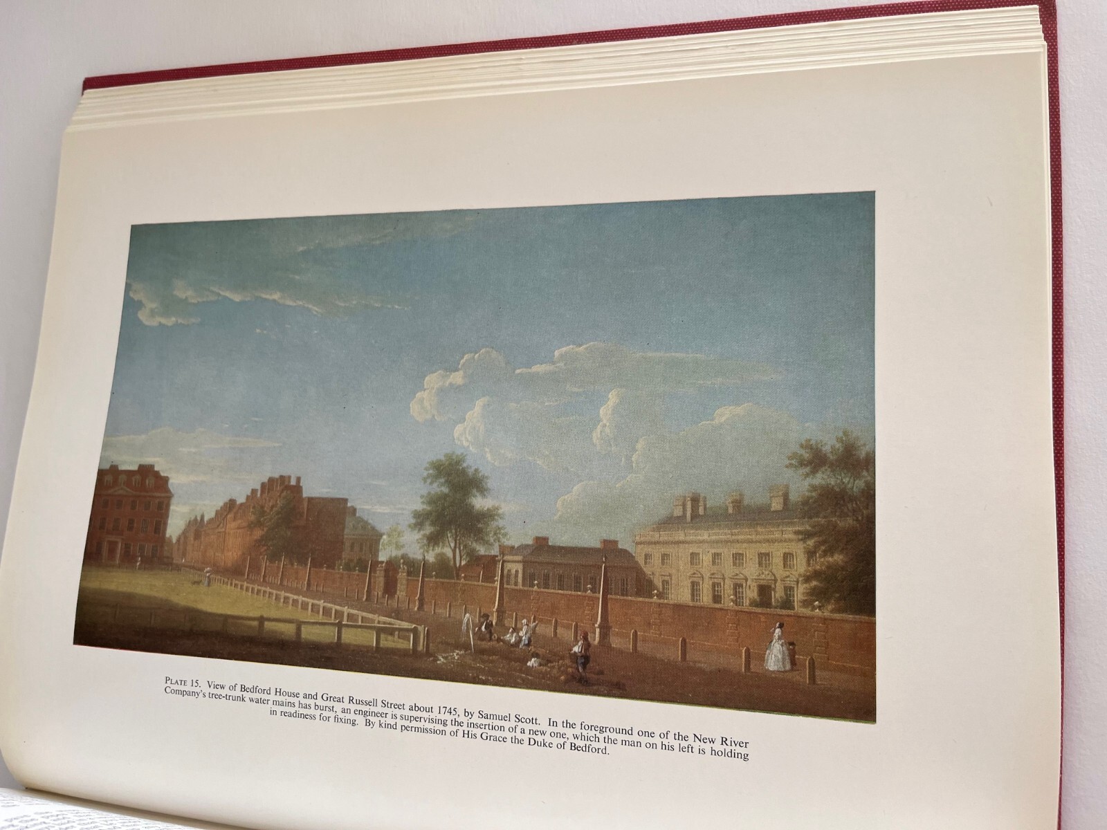 MID-GEORGIAN LONDON topographical and social survey LONDON 1750 ~ Hugh Phillips