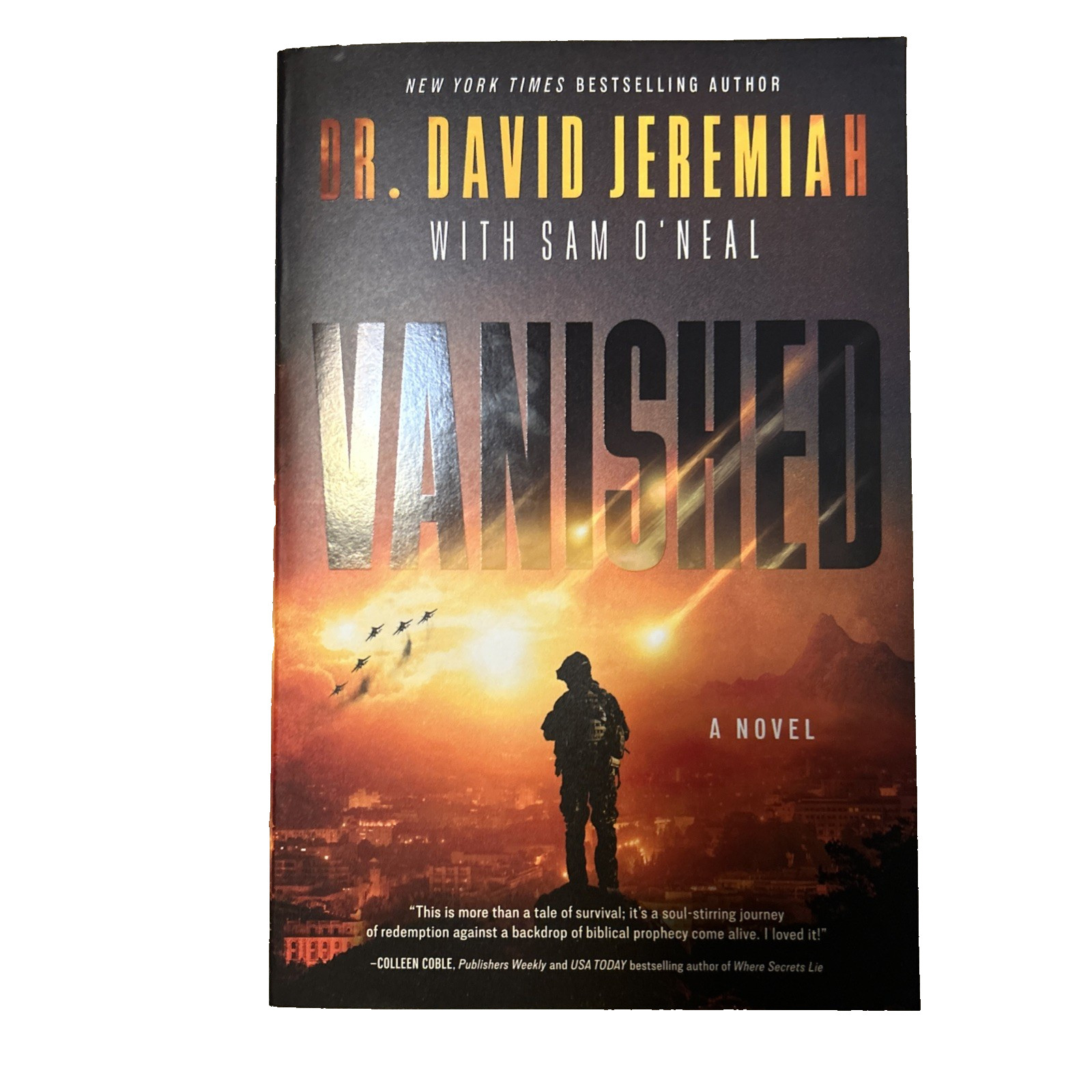 Vanished By Dr David Jeremiah With Sam O’Neal, BOOK ONE, Novel Paperback Fiction