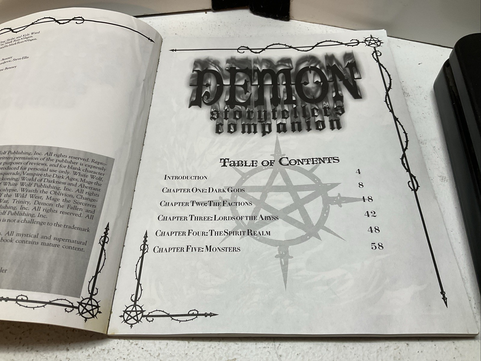 Demon Storytellers Companion OP Ward, Kula,Stolze, Greg,Lee, Michael White Wolf,