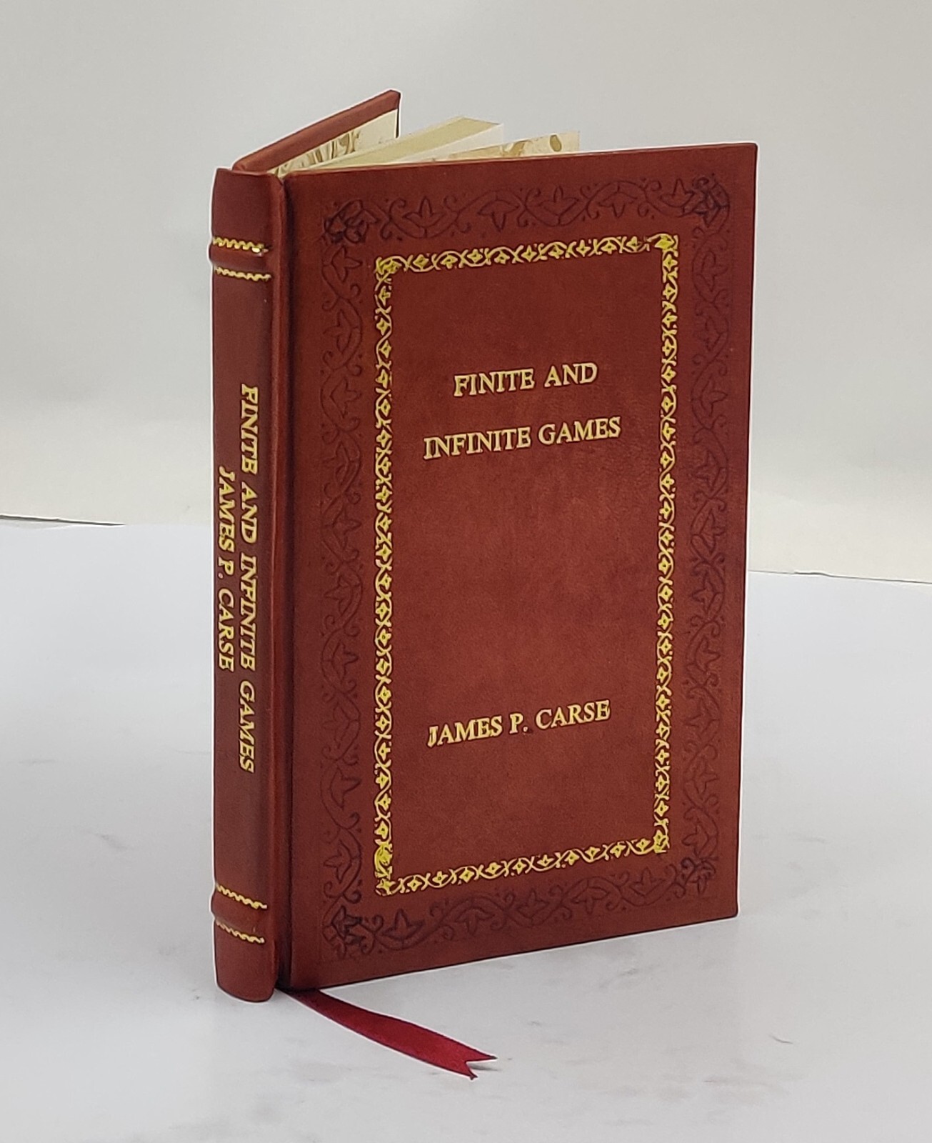 Finite and Infinite Games by Carse, James [PREMIUM LEATHER BOUND]