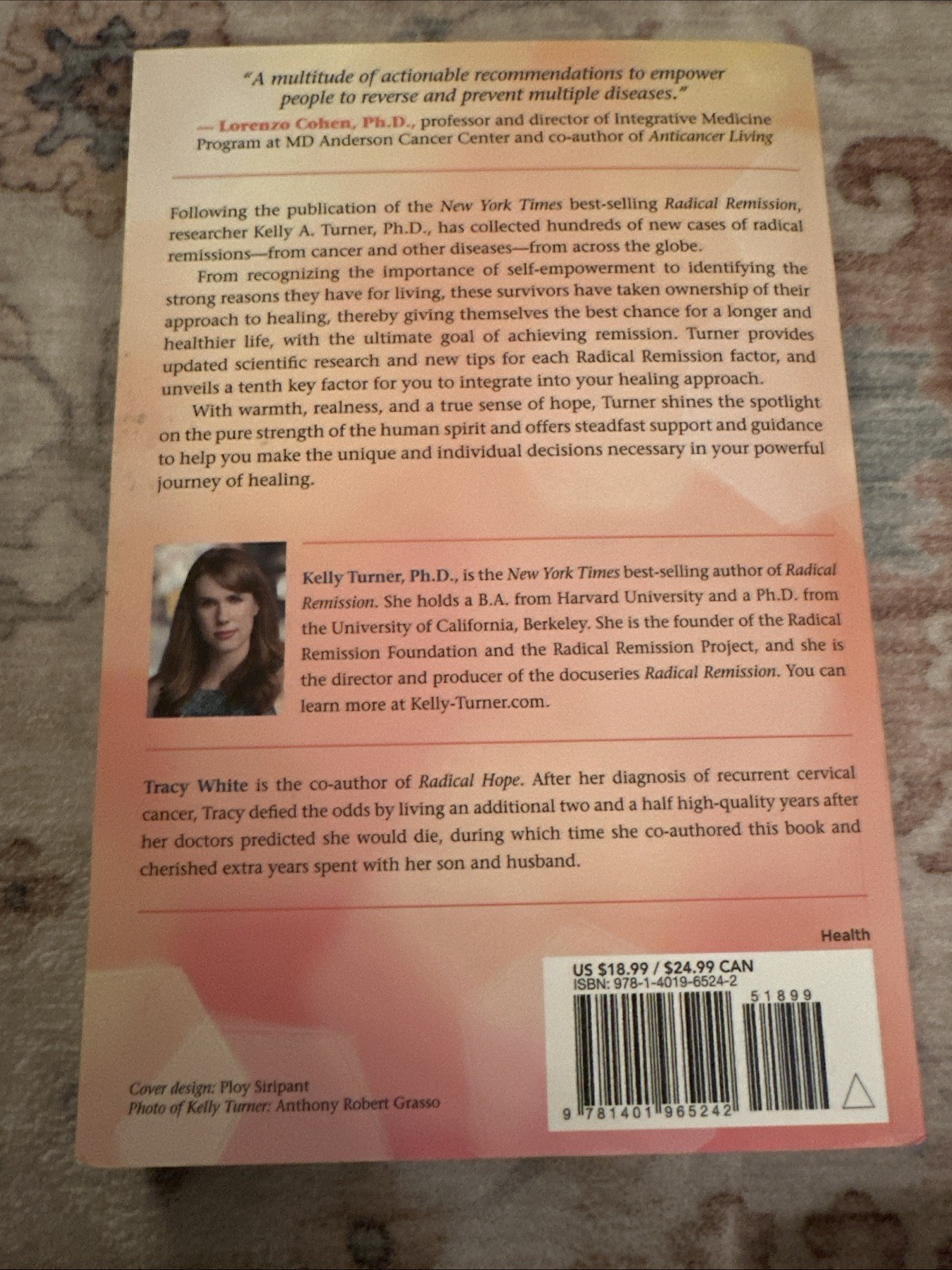 Radical Hope by Kelly A. Turner with Tracy White