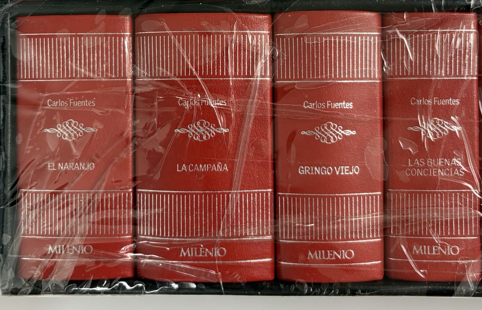 Carlos Fuentes Milenio Complete Book Set Sealed Spanish Collection Rare HTF OOP