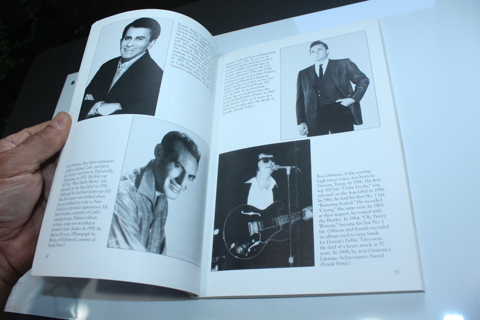Vintage Motor City Rock And Roll Book 1960’s & 1970’s 127 Pages