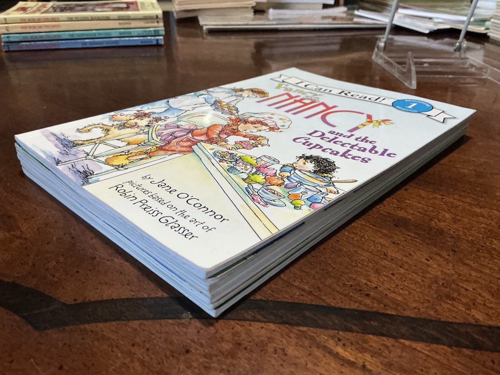 Fancy Nancy I Can Read Phonics Kids Books Lot 6- VG