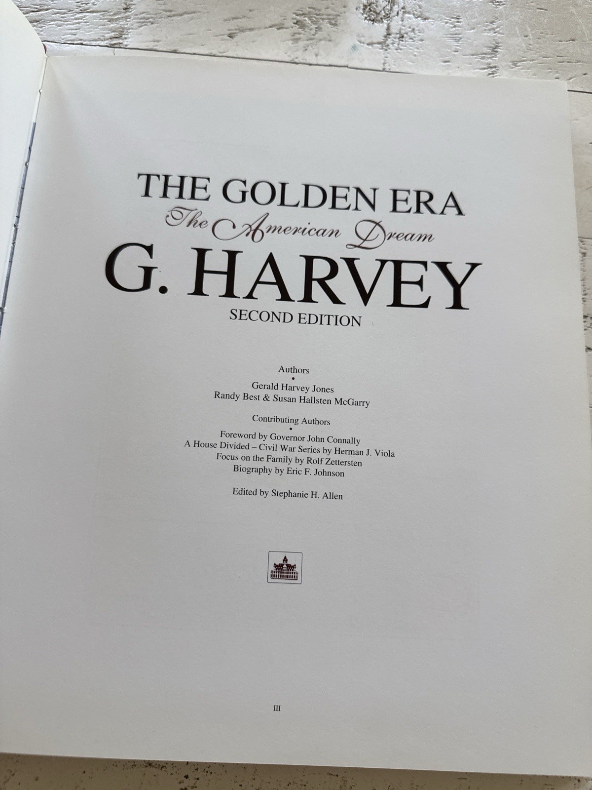 G. Harvey The Golden Era The American Dream Signed 2nd Edition HC Art Book