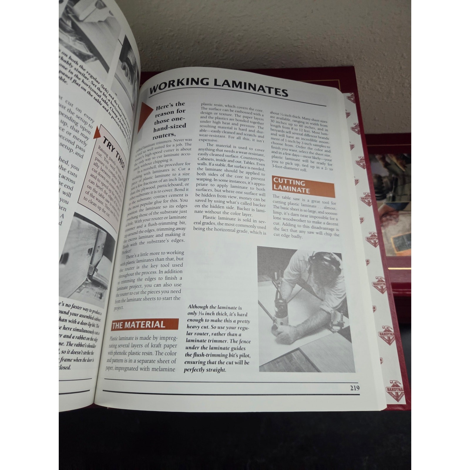 48 Handyman Club America DIY Home Improvement Woodworking Hardcover Books
