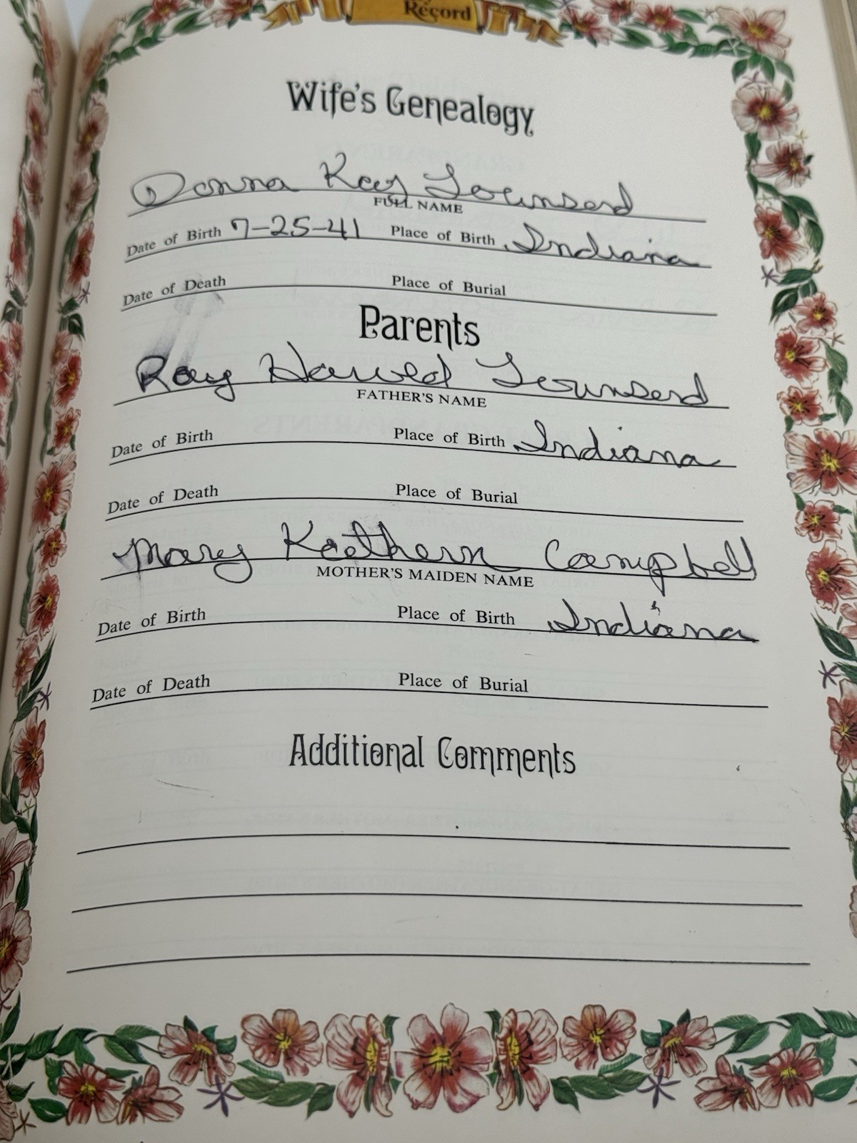 The Holy Bible With References Family Record And Children Bible Stories 1973
