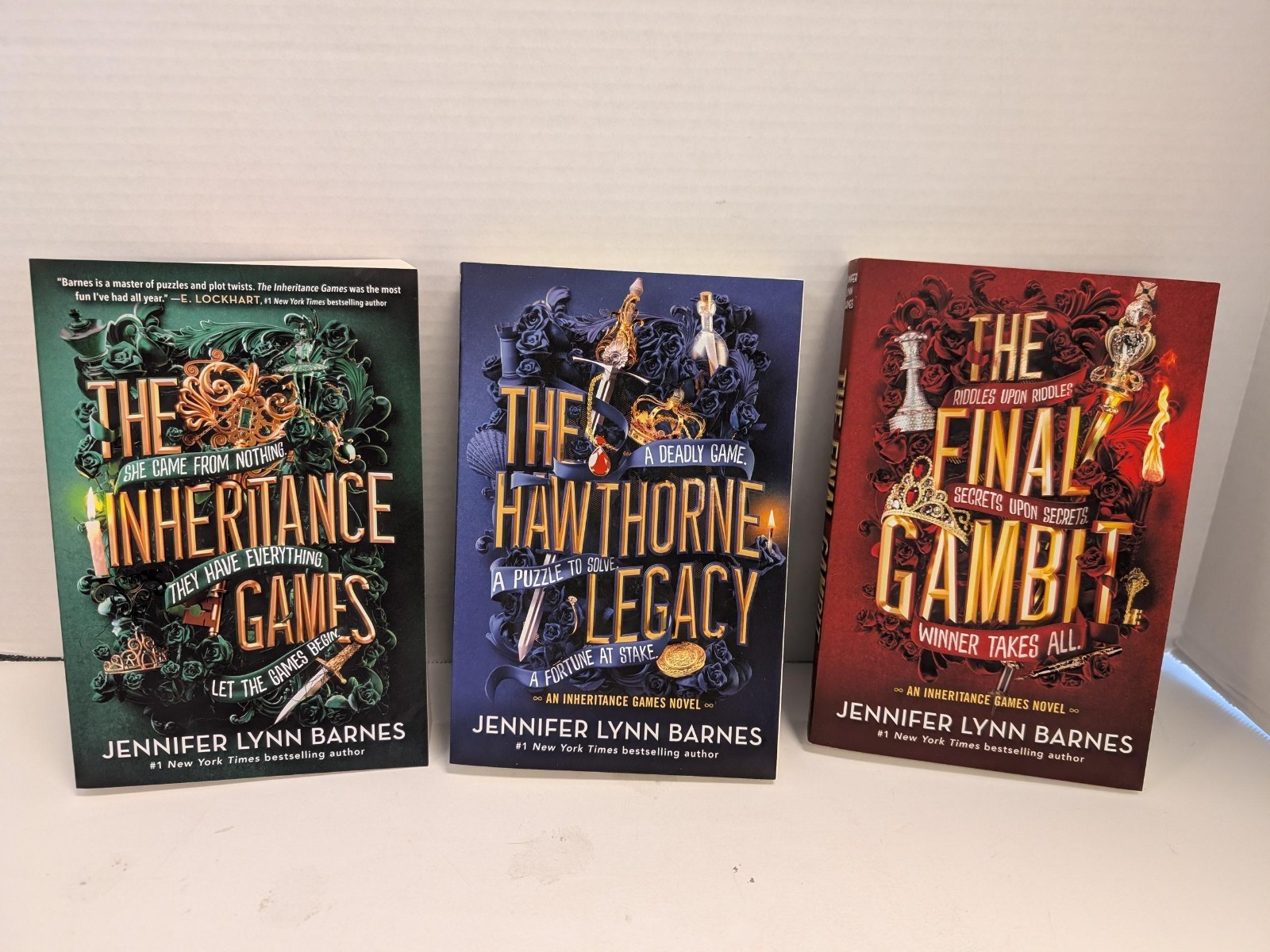 Jennifer Lynn Barnes The Inheritance Games Collection 3-Book Box Set Paperback