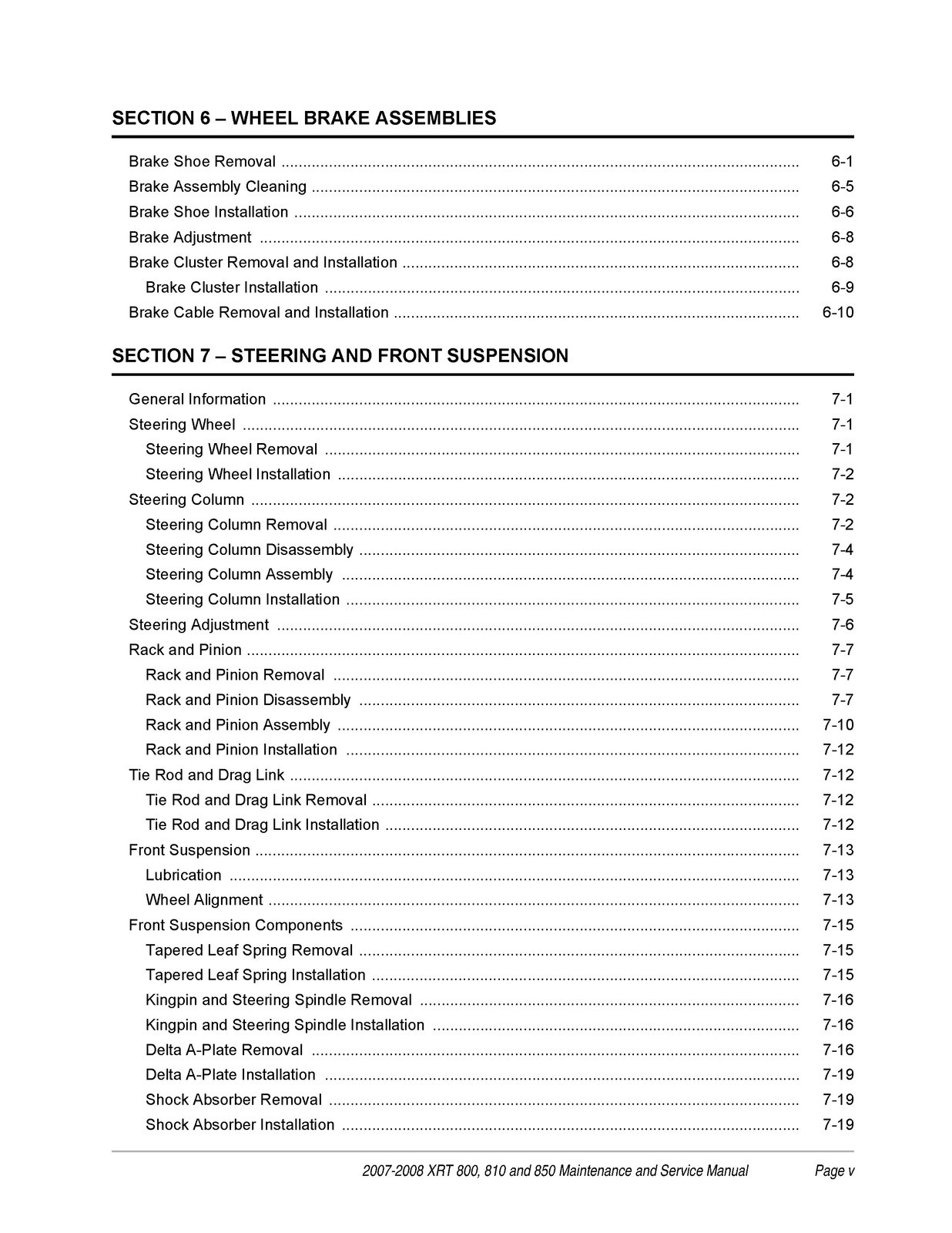 CLUB CAR XRT 800 810 850 Maintenance And Service Manual 2007-2008 – WIRE BINDER