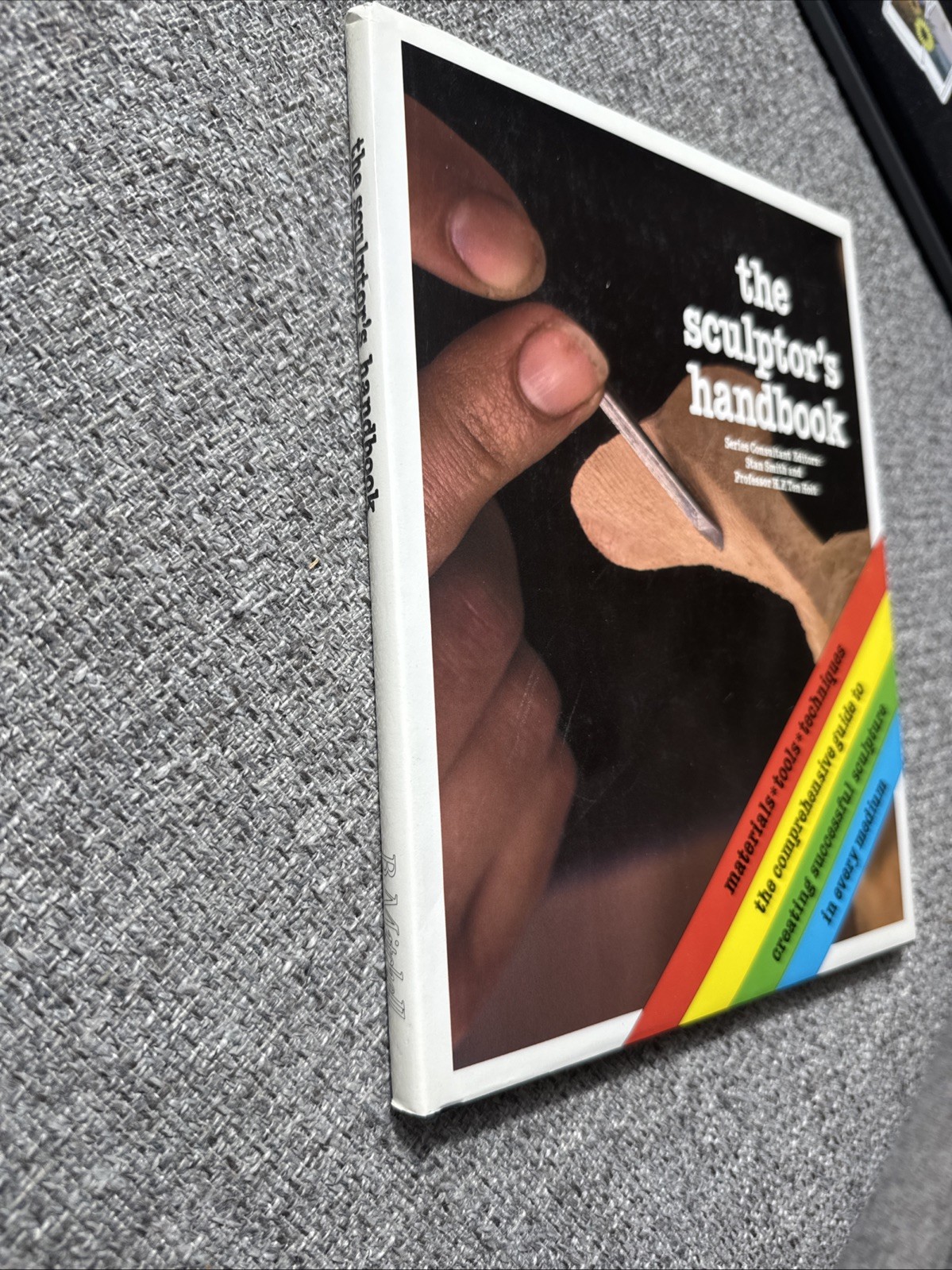 The Sculptors handbook 62 pages hardcover art craft book 1984