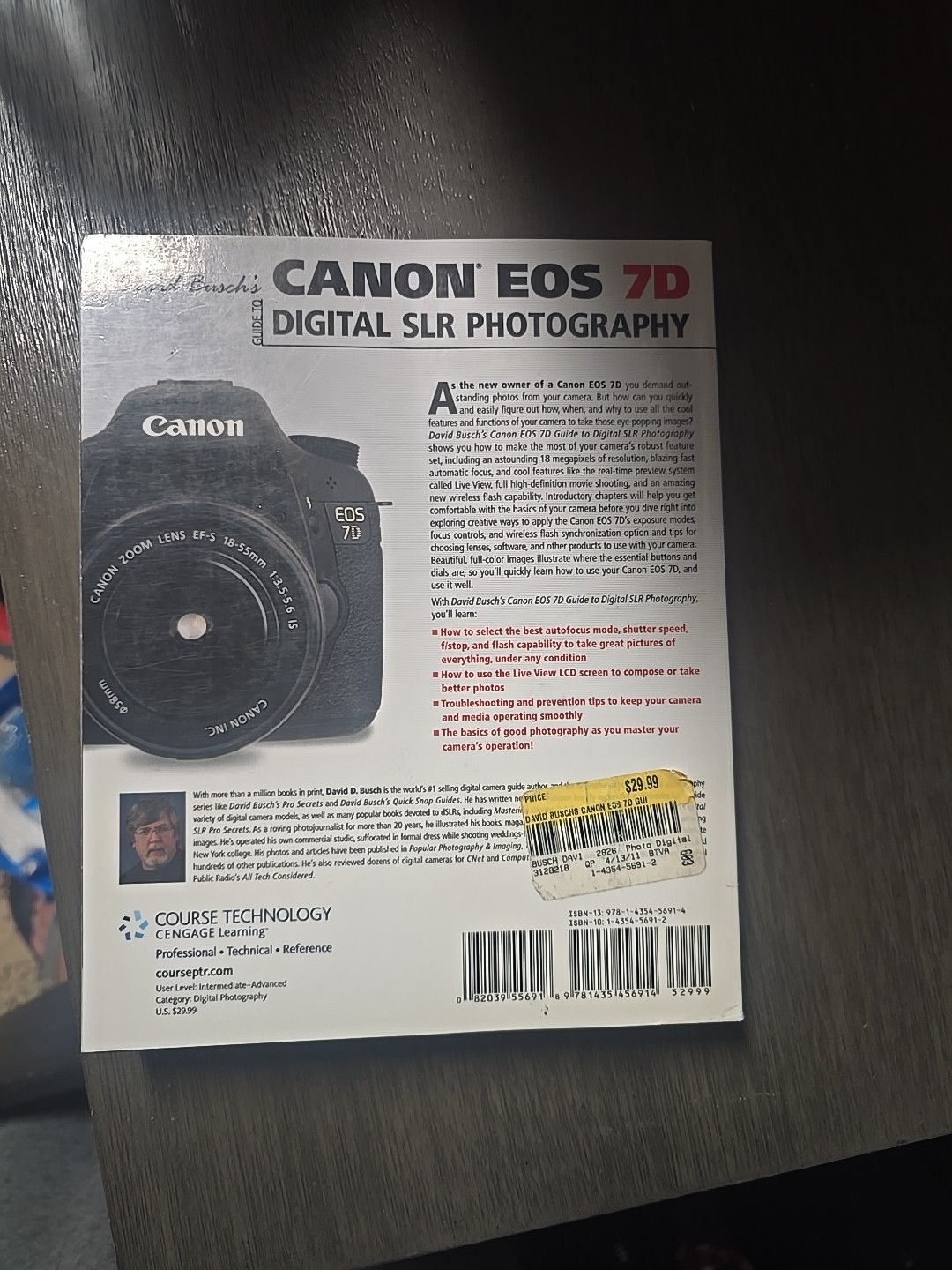 David Busch’s Canon EOS 7D Guide to Digital SLR Photography David D. Busch