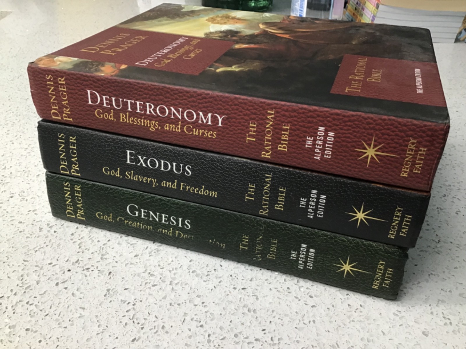 The Rational Bible by Dennis Prager Genesis, Exodus & Deuteronomy