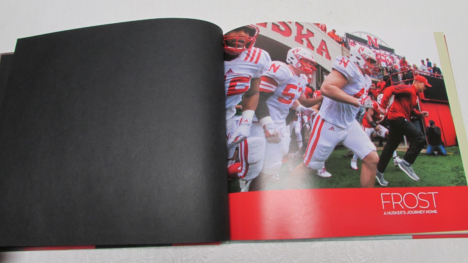 Frost A Husker’s Journey Home Illustrated Omaha World Herald HC Book