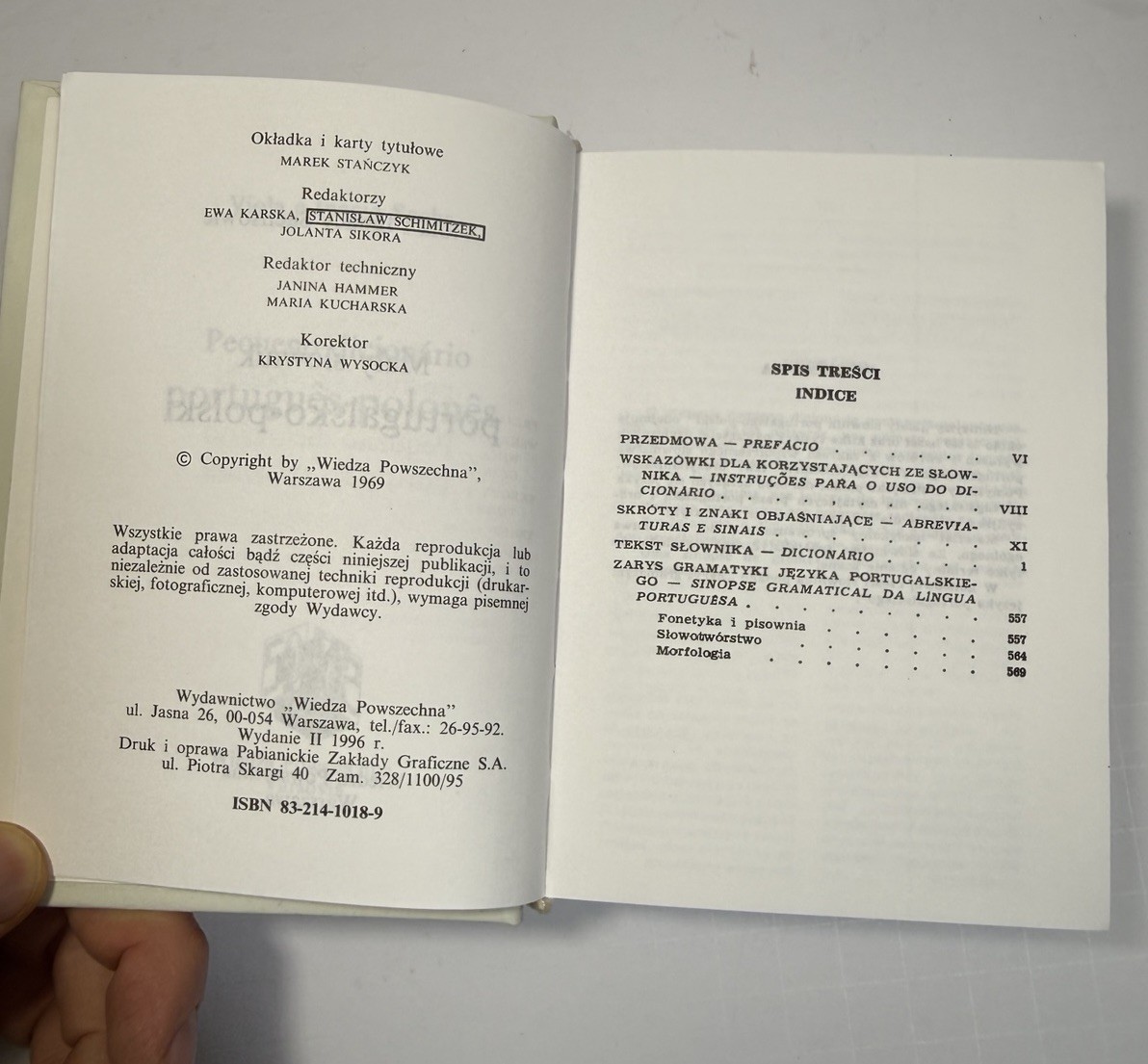 Mały słownik portugalsko-polski (Small Portuguese-Polish Dictionary) – Mint