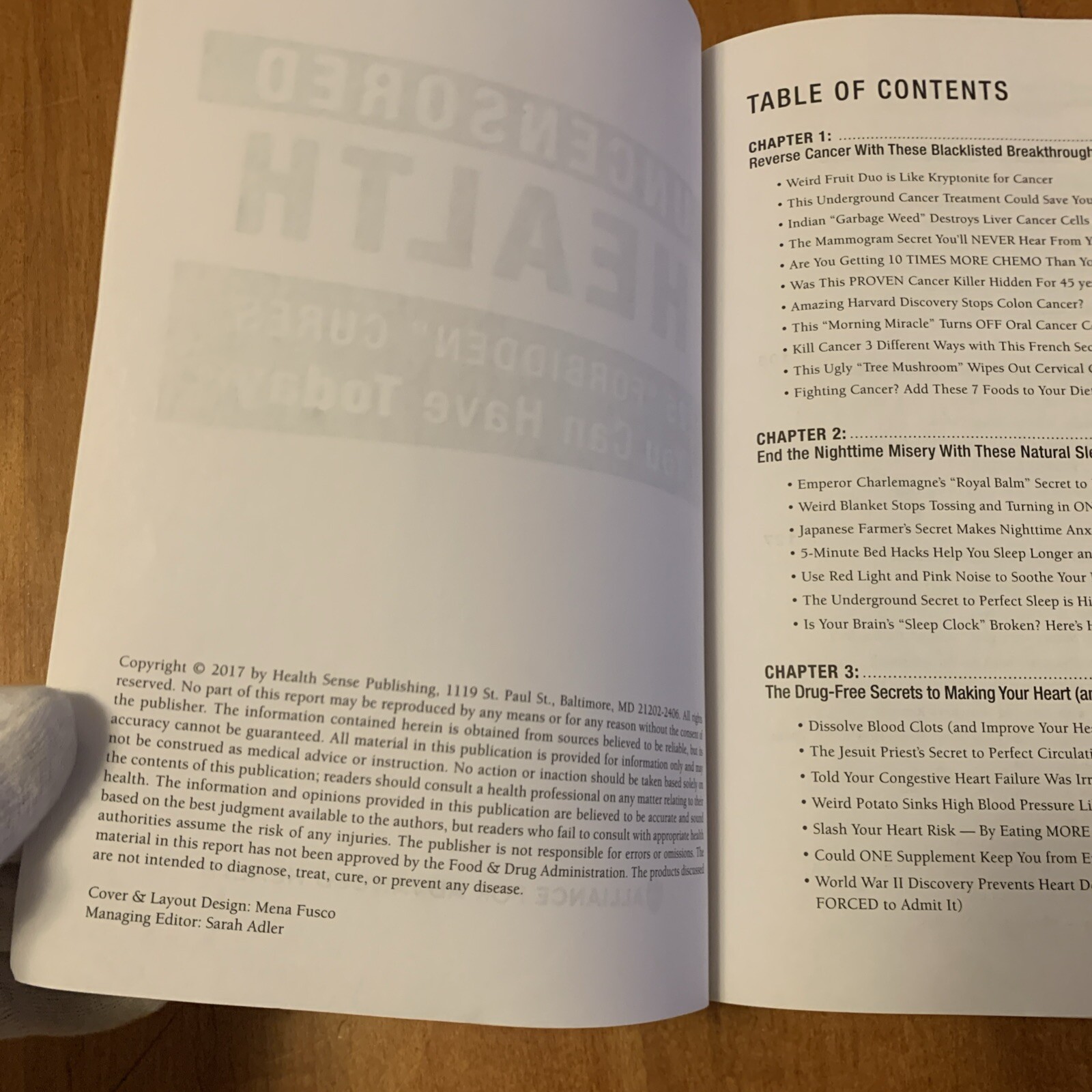 Uncensored Health 25 “Forbidden” Cures You Can Have Today Paperback
