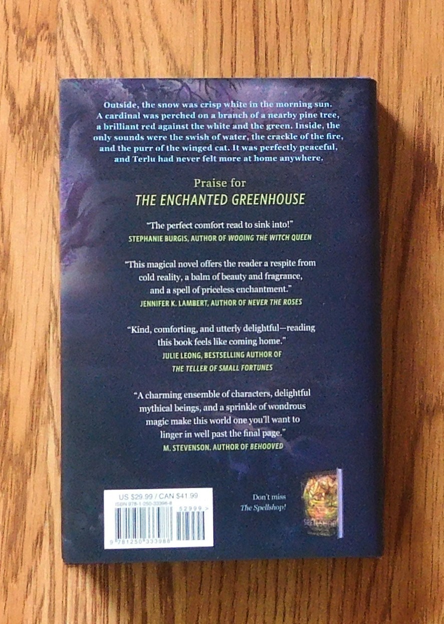 SIGNED ~ The Enchanted Greenhouse ~ Sarah Beth Durst 1st/1st Sprayed Edges HC DJ