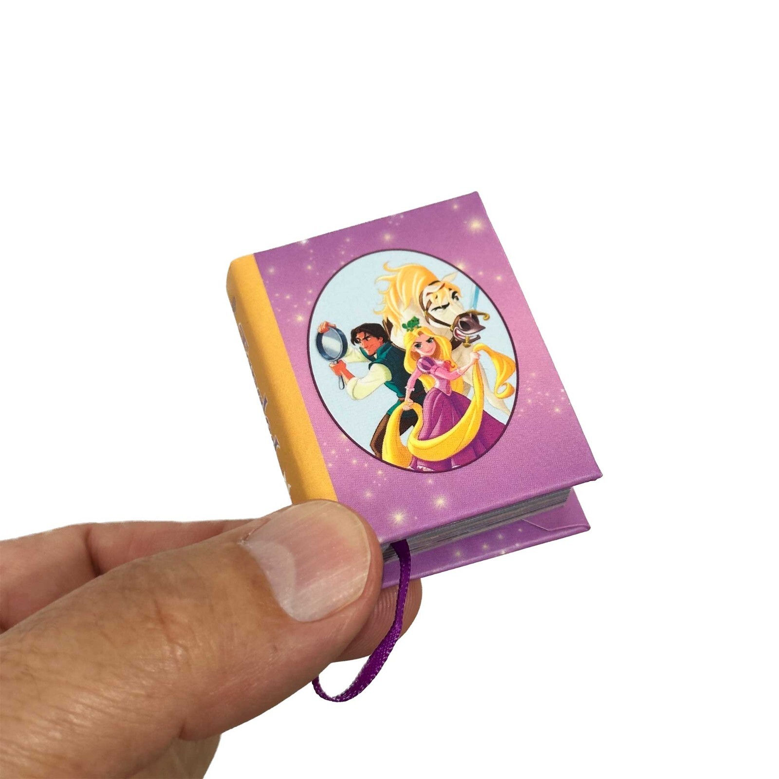 new Disney Tangled tiny book 1.7 In high hardcover 304 pgs full color hardcover