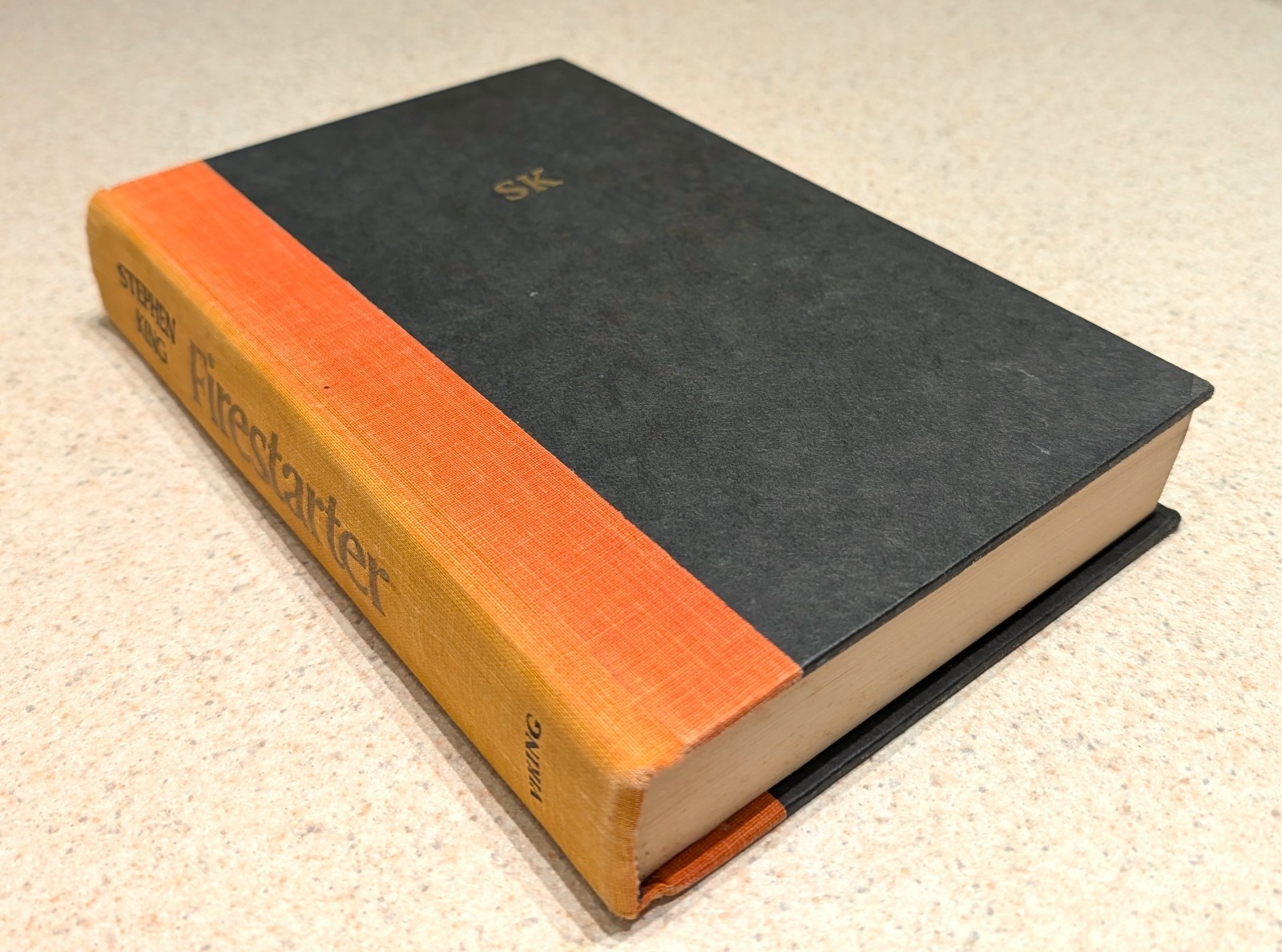 Firestarter by Stephen King 1980, 1st. Ed. Hardcover Viking Press