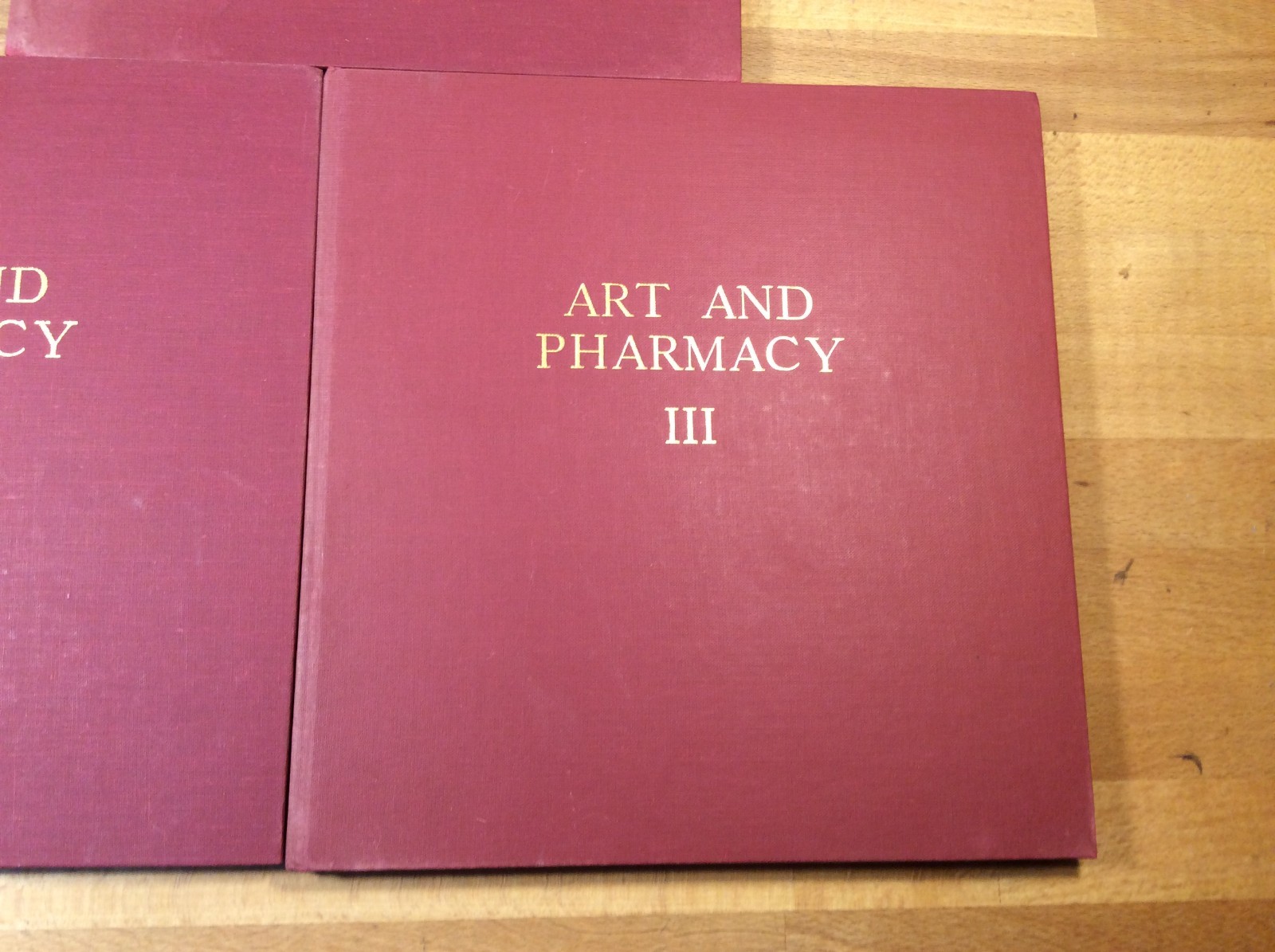 Art and Pharmacy, Hardcover Set Volumes 1-3, Netherlands Calendar, Koning