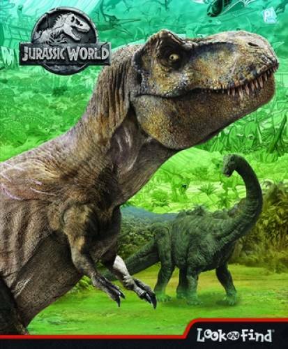 Jurassic World Look and Find Book – Hardcover – GOOD
