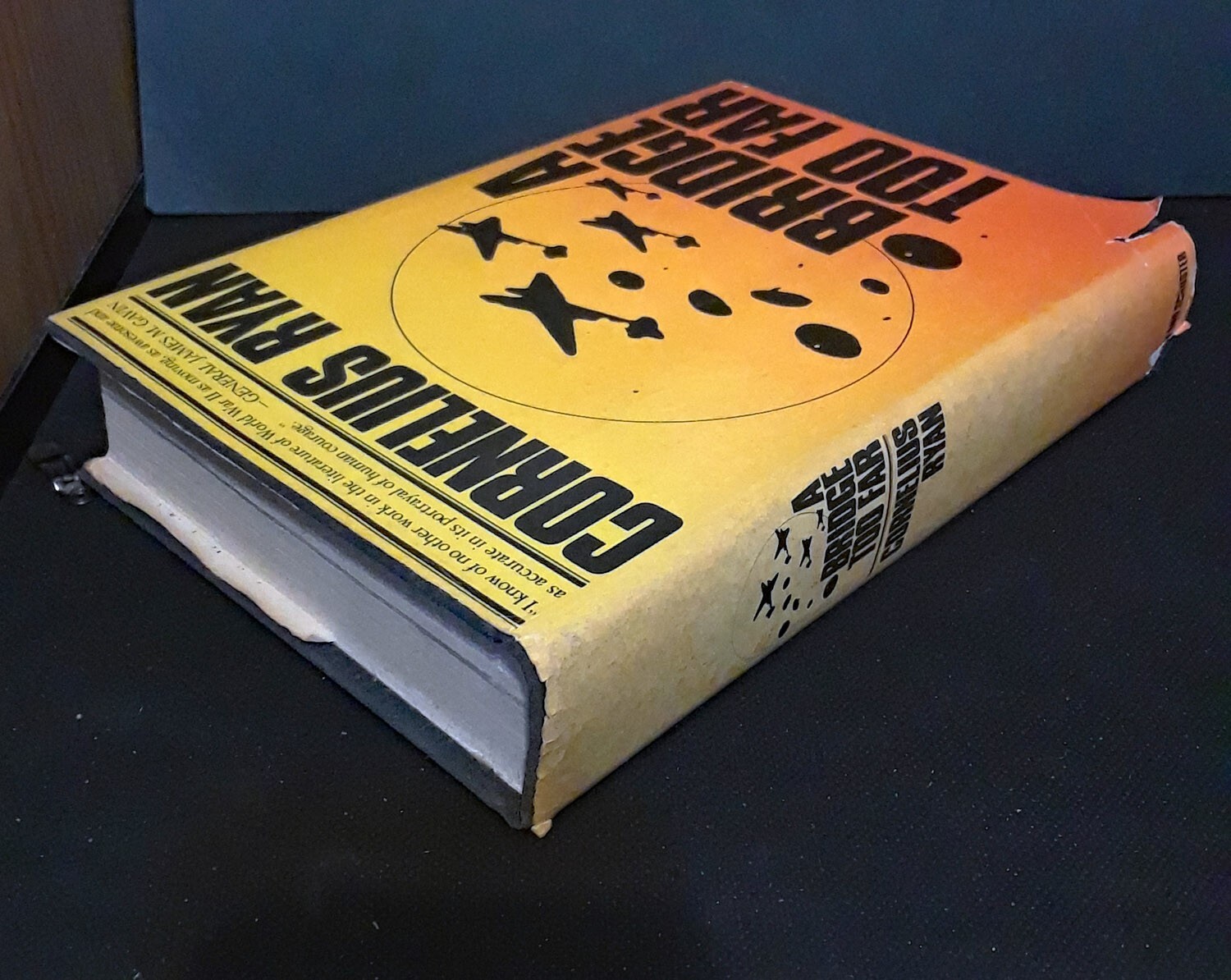 A Bridge Too Far Cornelius Ryan WWII History 82nd 101st Airborne HC/DJ 1st/1st