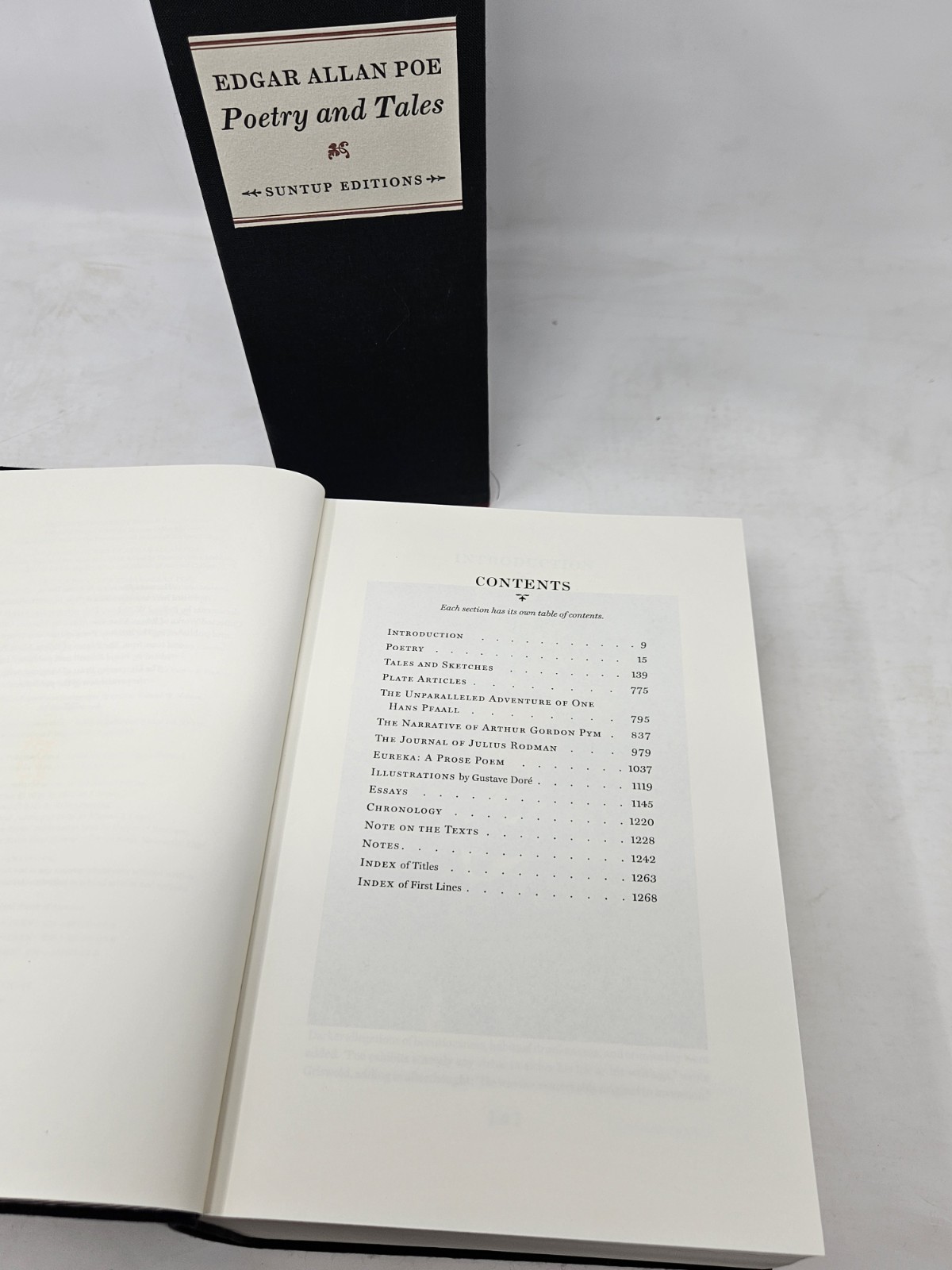 Edgar Allan Poe: Poetry and Tales – Numbered Limited to 310 DUAL-SIGNED – NEW