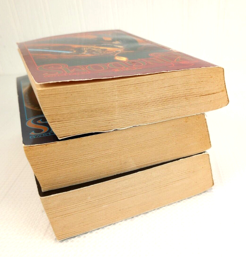 The Kingdoms Trilogy #1-3 Wrath of Ashar Usurper The Way Beneath Angus Wells PB