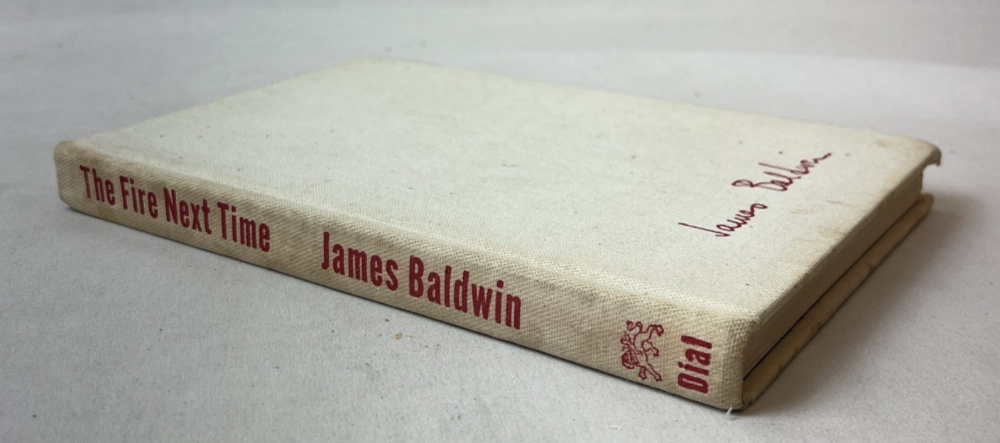 The Fire Next Time by James Baldwin 1963 The Dial Press HC No DJ