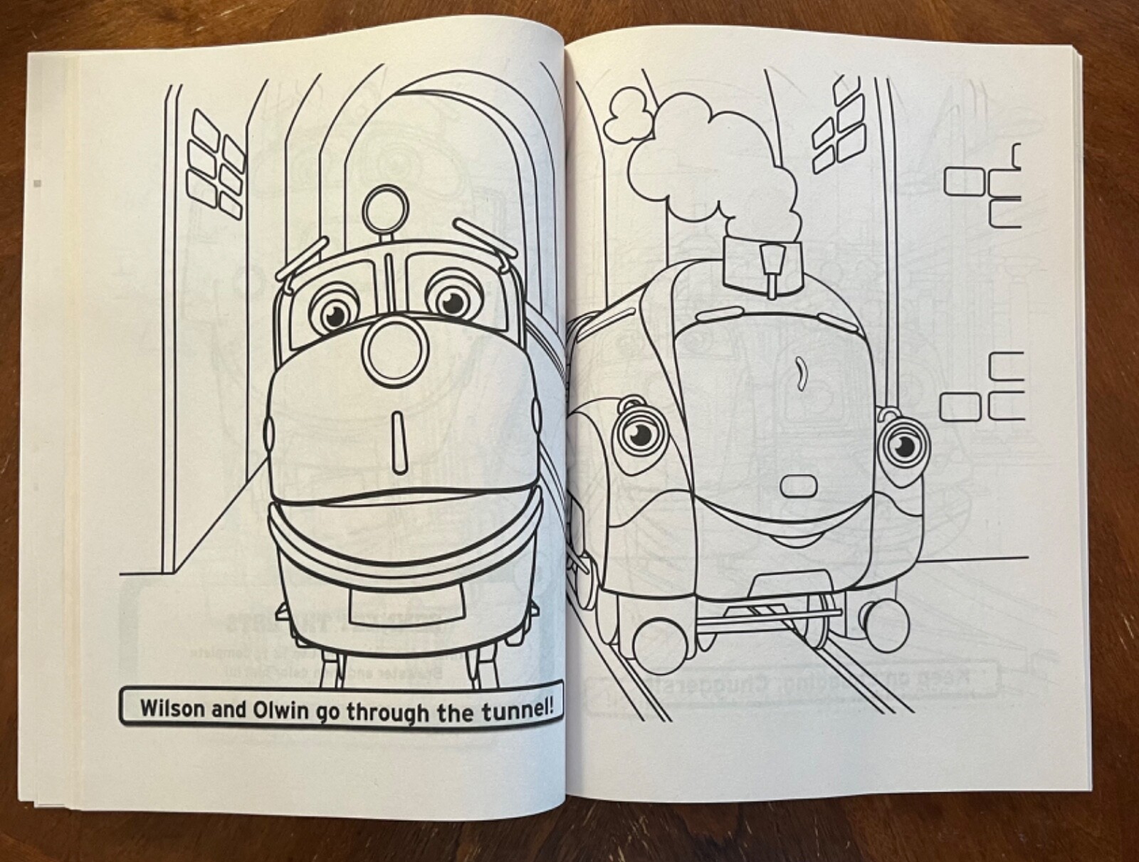 Chuggington Jumbo Coloring Book: Activity Book, train coloring book
