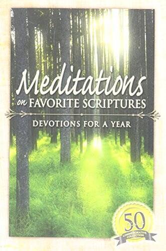 Meditations on Favorite Scriptures: Devotions for a Year – Hardcover – GOOD