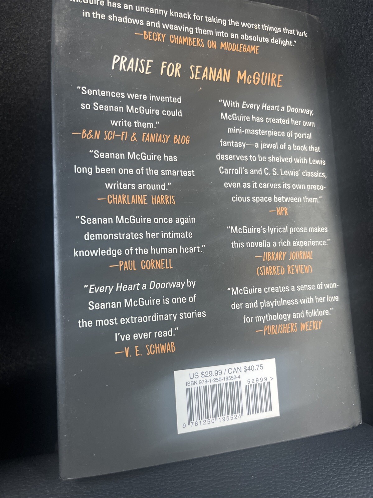 Alchemical Journeys Ser: Middlegame by Seanan McGuire (2019, Hardcover) 1st/1st