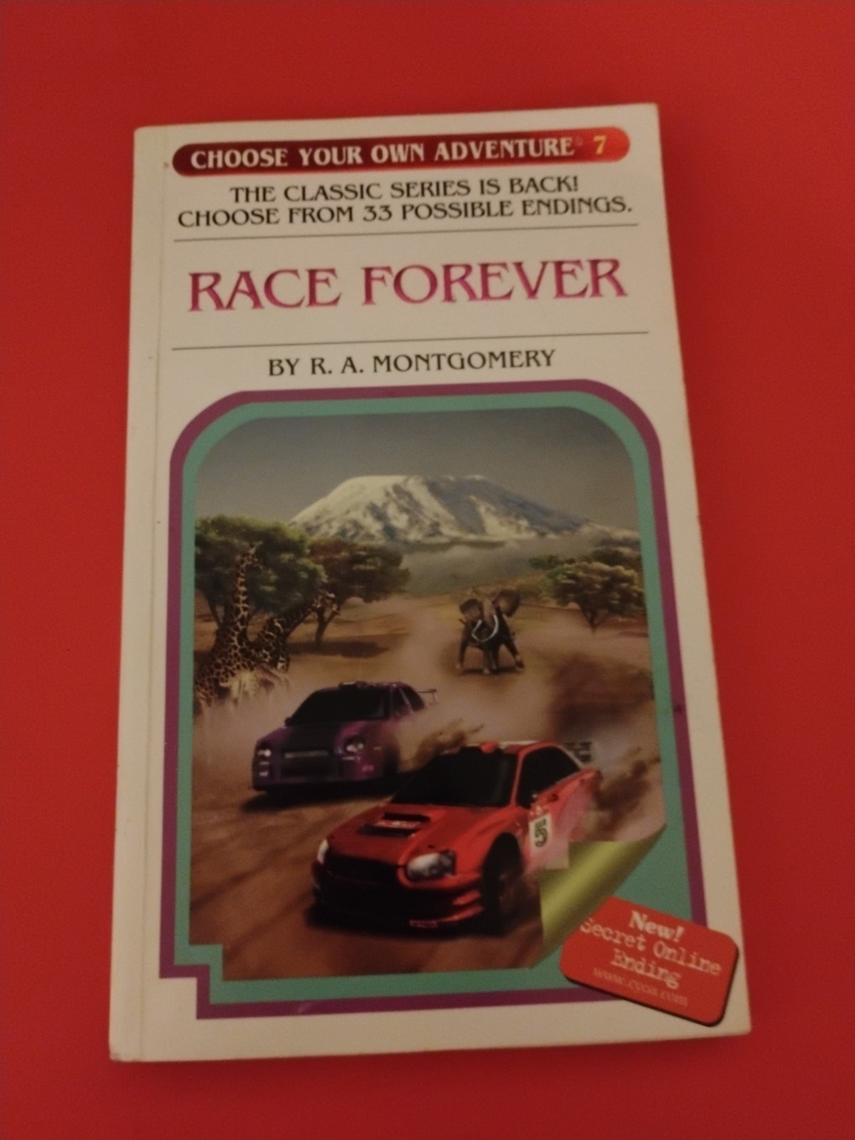 Race Forever by R. A. Montgomery 2005 Edition PB Choose Your Own Adventure 7