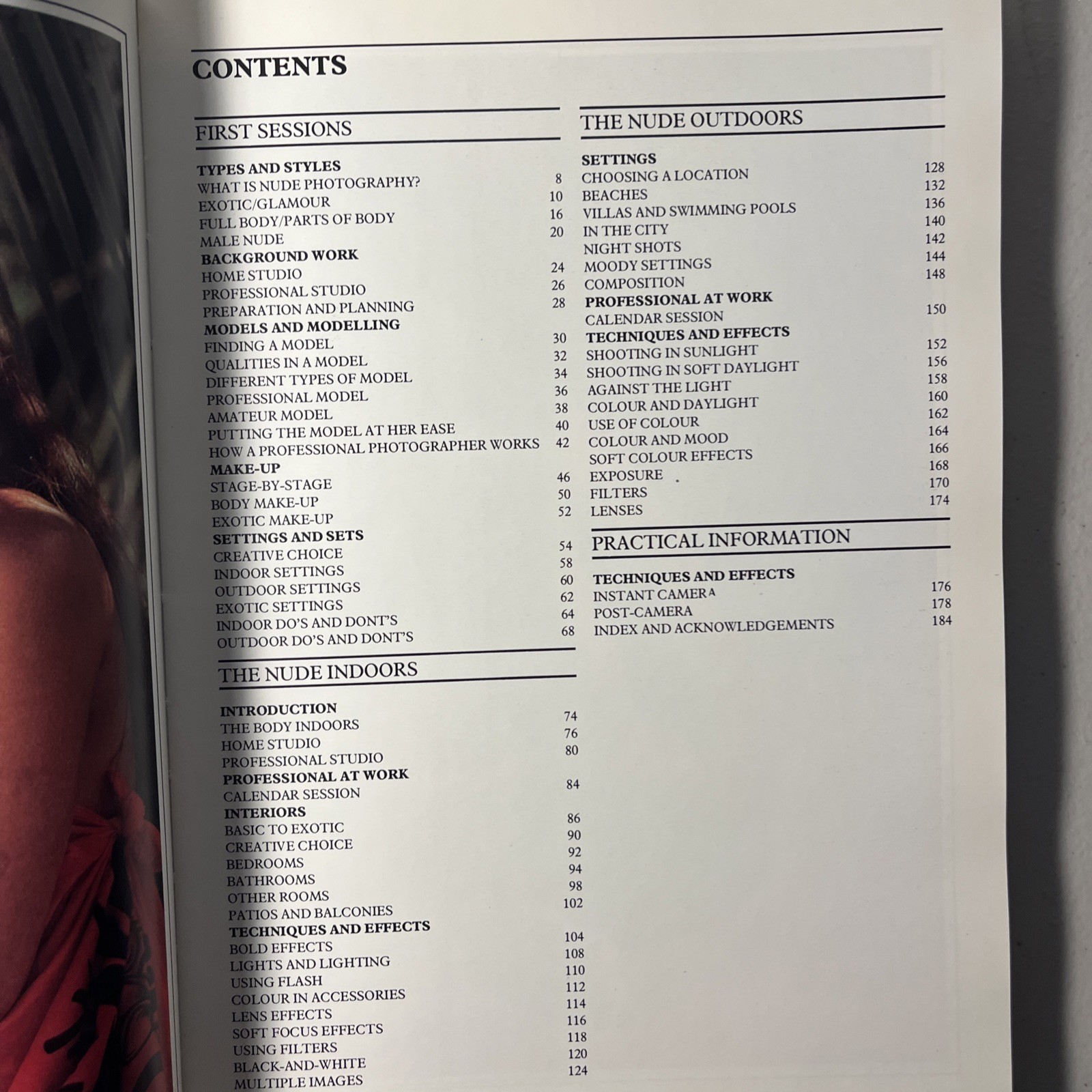 Manual of Nude Photography by Jon Gray & Michael Busselle 1984 Softcover