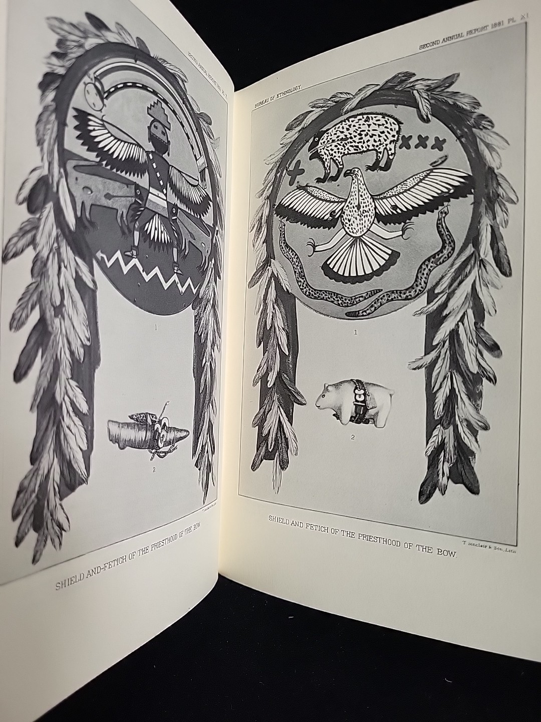 Zuni Fetishes. By Frank Hamilton Cushing. 1972 fourth Printing PB Illustrated