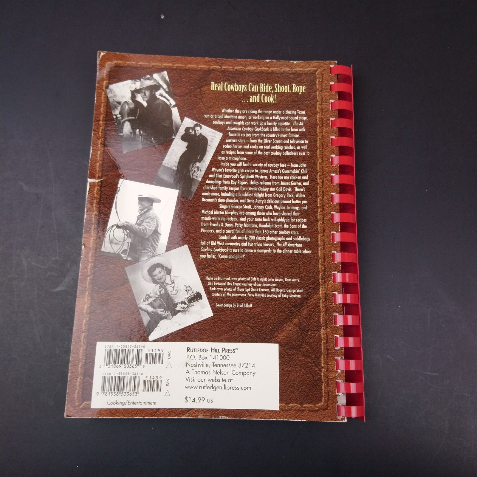 All American Cowboy Cookbook Home Cooking on the Range Ken Beck Jim Clark