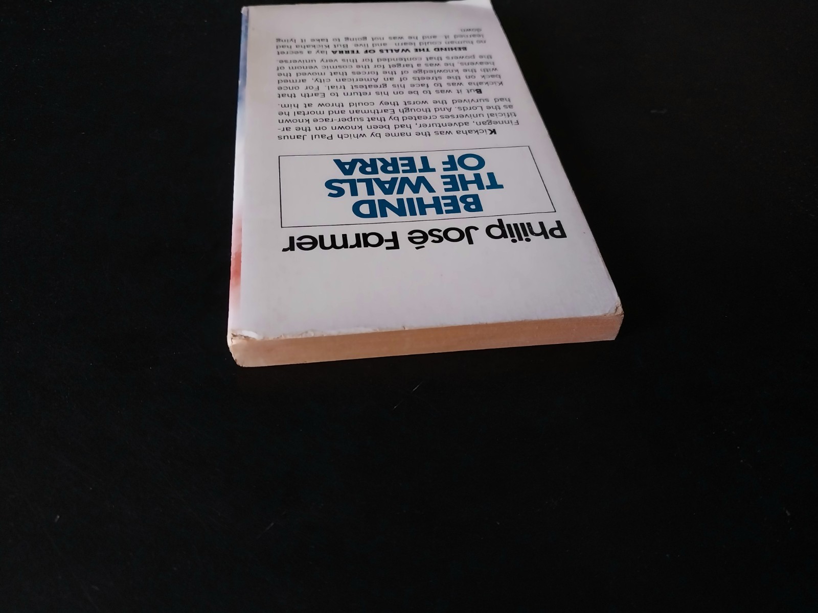 Philip Jose Farmer – Behind the Walls of Terra – Ace Books First Edition 1970