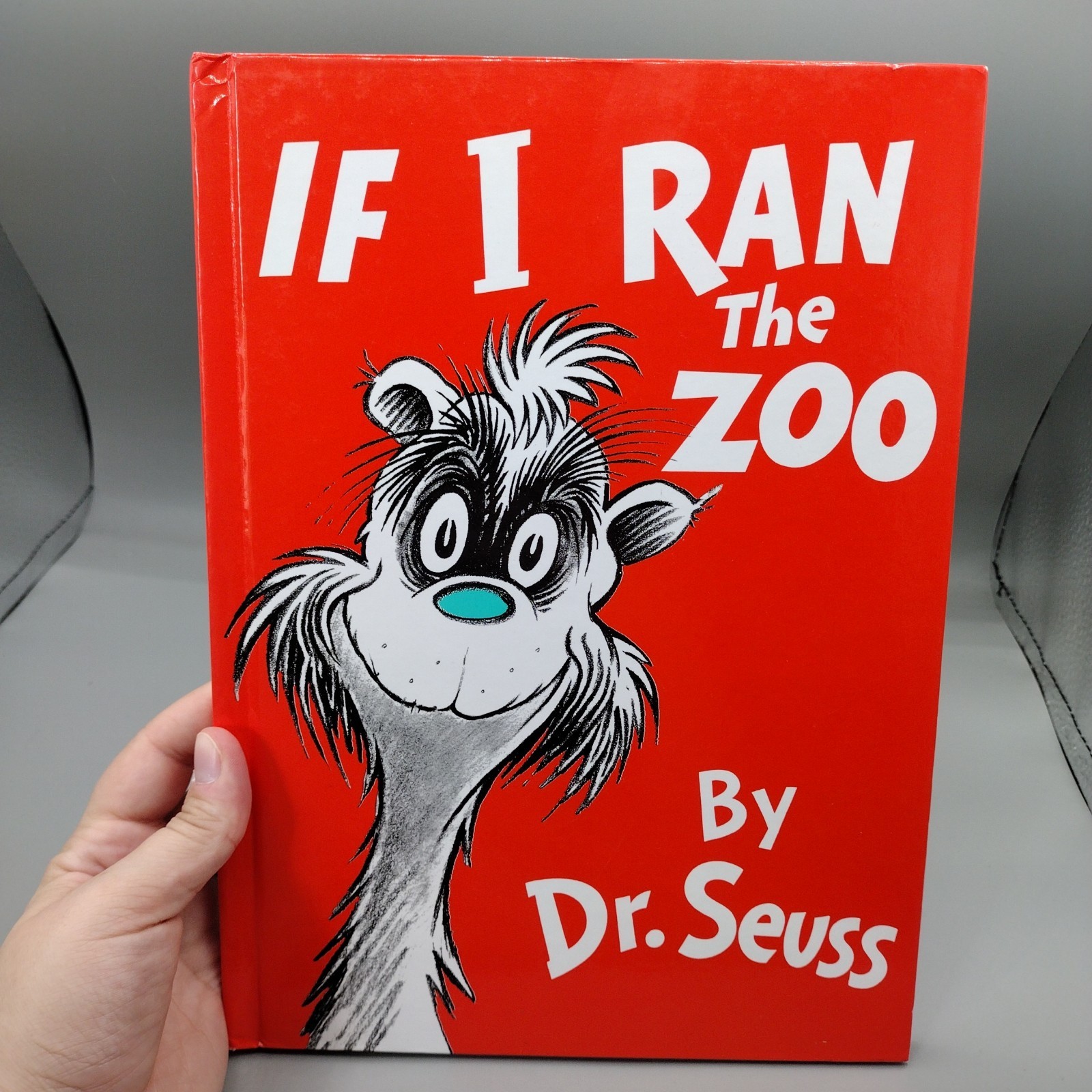 Dr Suess If I Ran the Zoo Hardcover 1990s Grolier Book Club Edition Banned Book