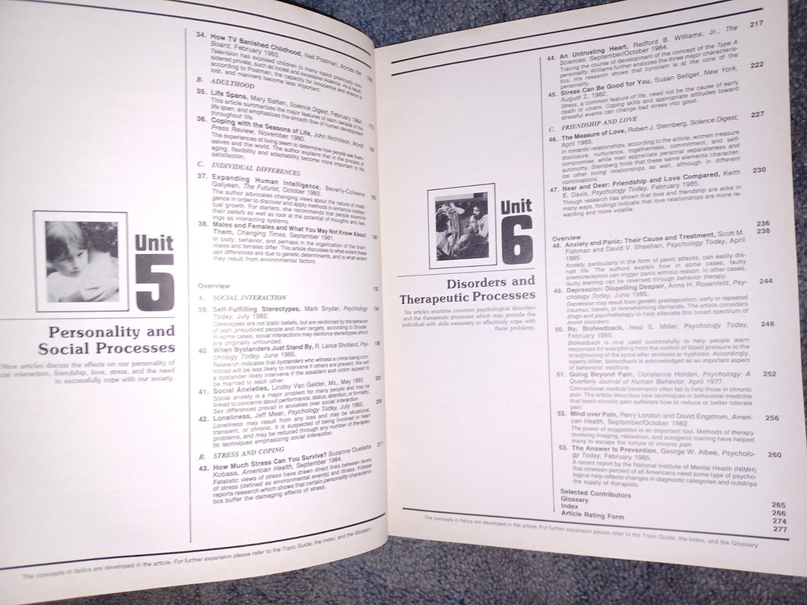 Annual Editions: Psychology 86/87 -Paperback- Fitzgerald, Hiram E – 16th Edition