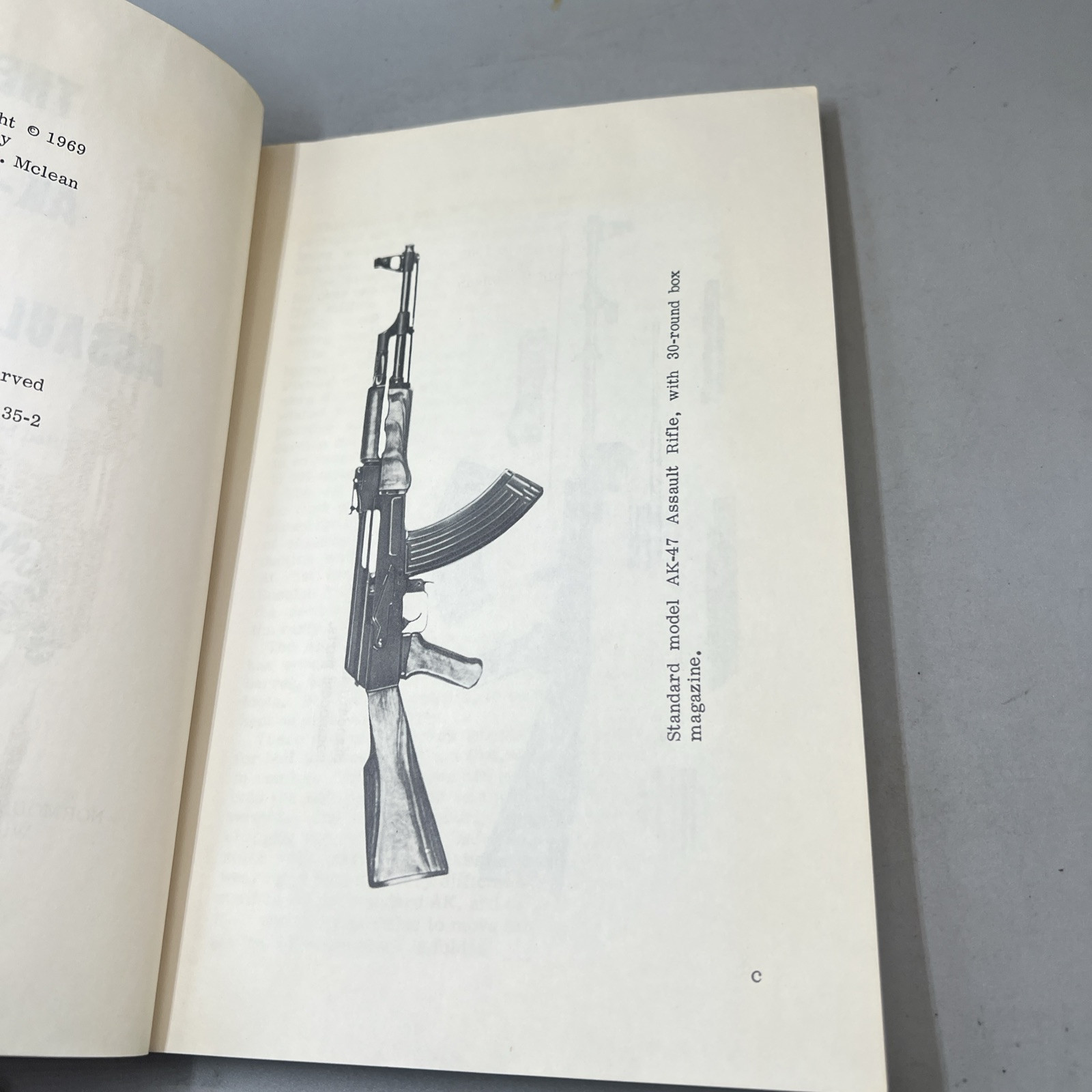 The Ak-47 Assault Rifle By Wyant Lamont – PB – Desert Publications