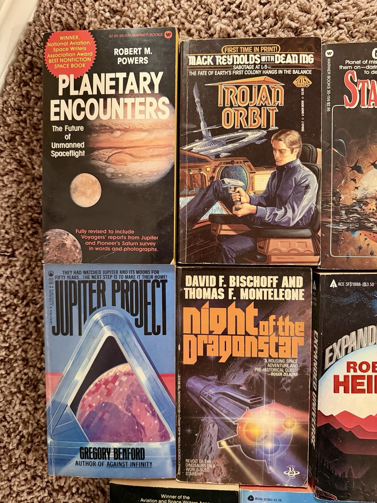 Lot of 14 Vintage Sci Fi Fantasy Space Alien Paperback Books 70’s-90’s