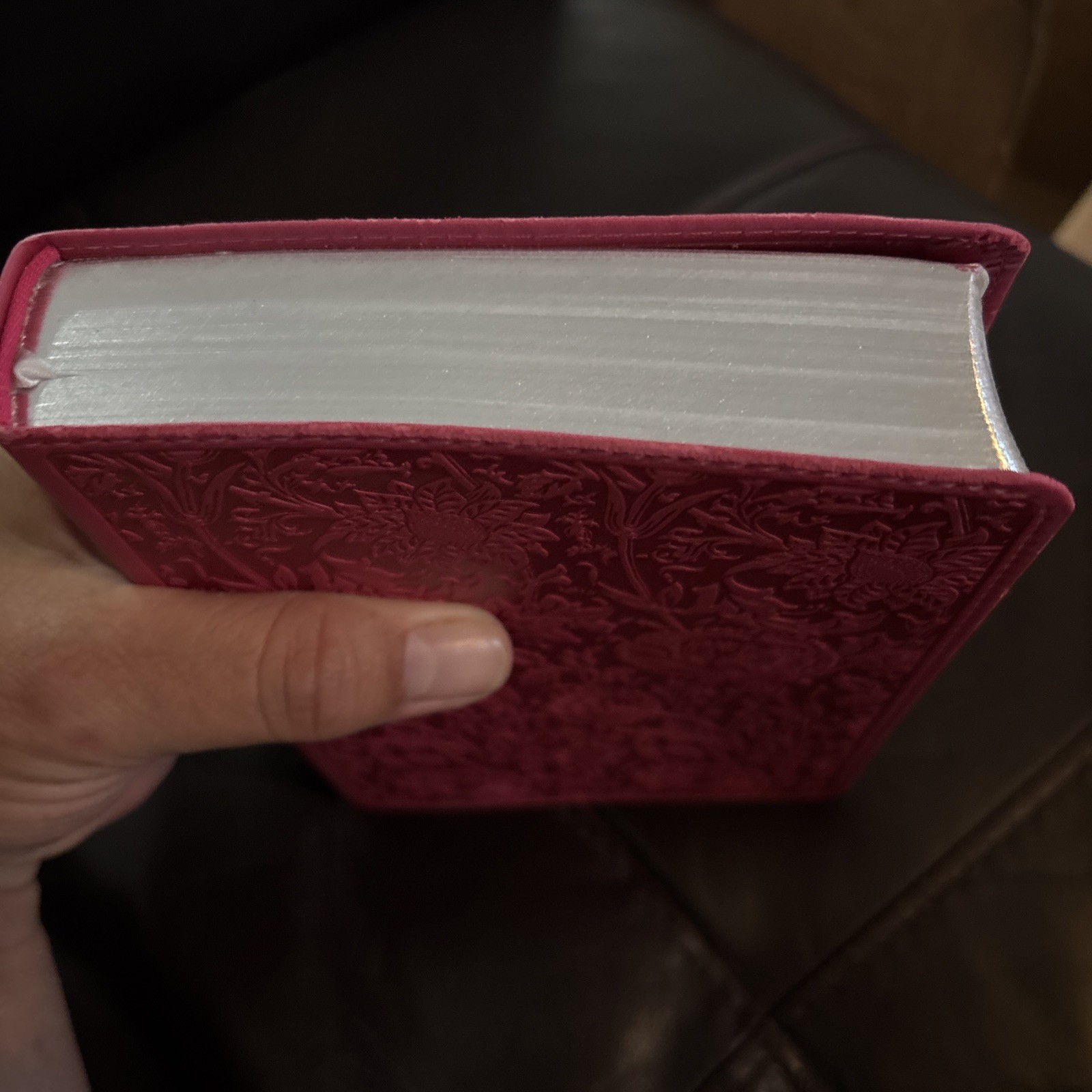 2016 ESV Personal Size Bible TruTone, Berry, Floral